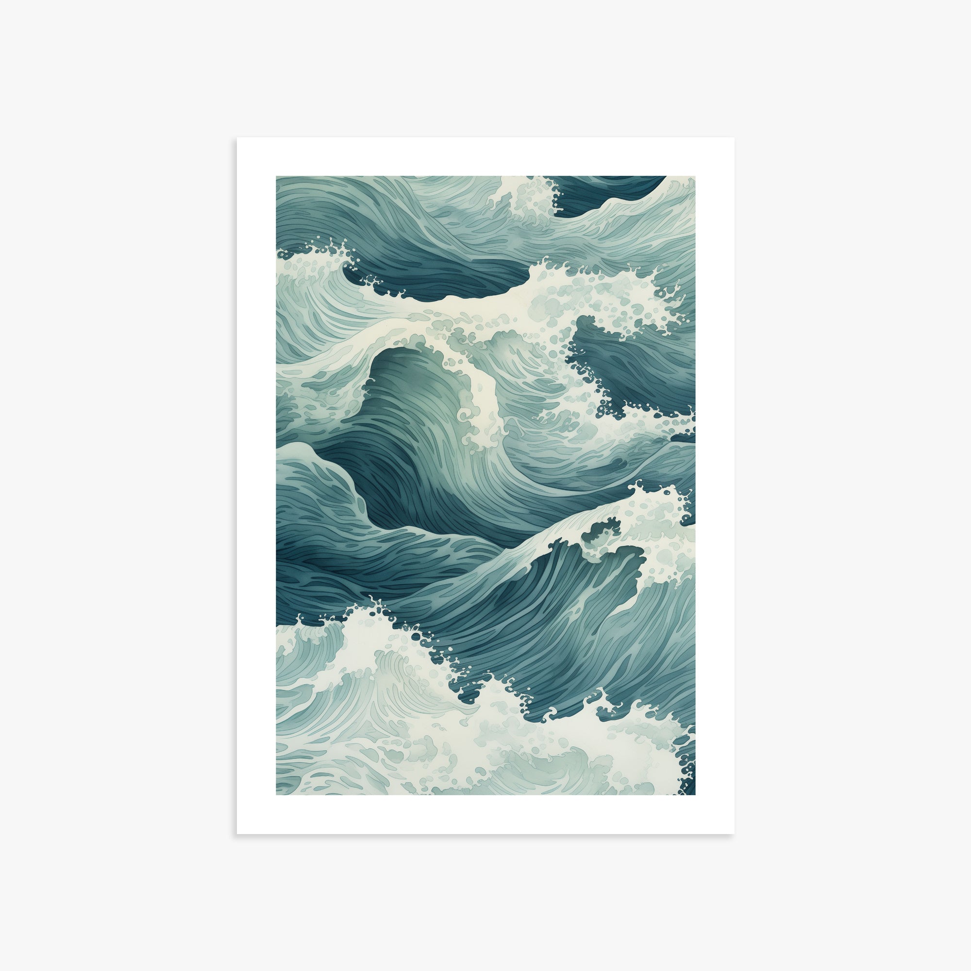 Tidal Symphony, 50x70cm Printed Poster