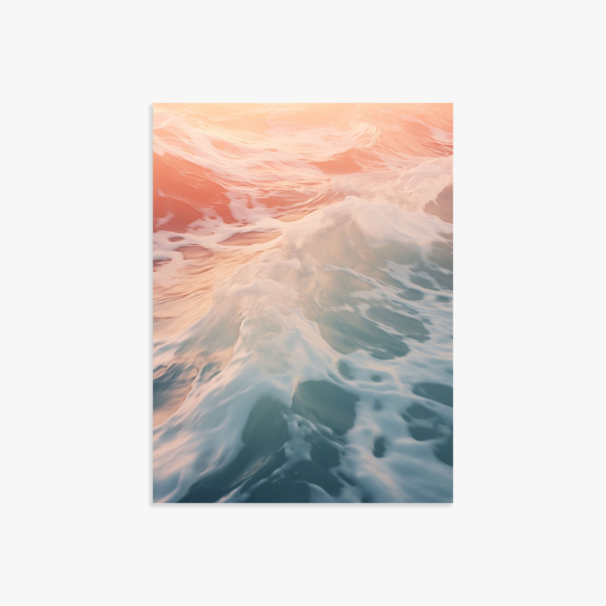 Sunset Tide Whisper, 30x40cm Poster Unframed
