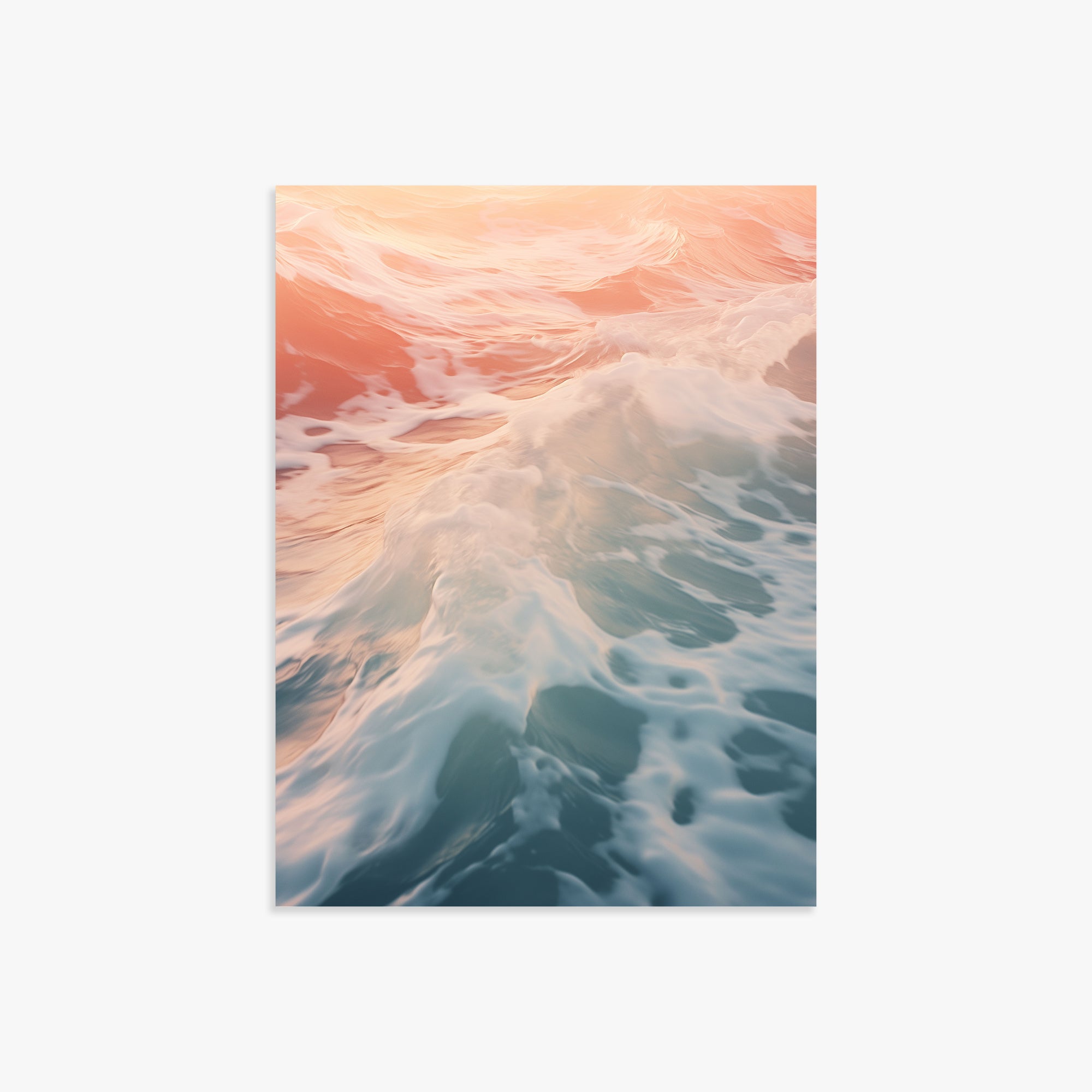 Sunset Tide Whisper, 30x40cm Poster Unframed