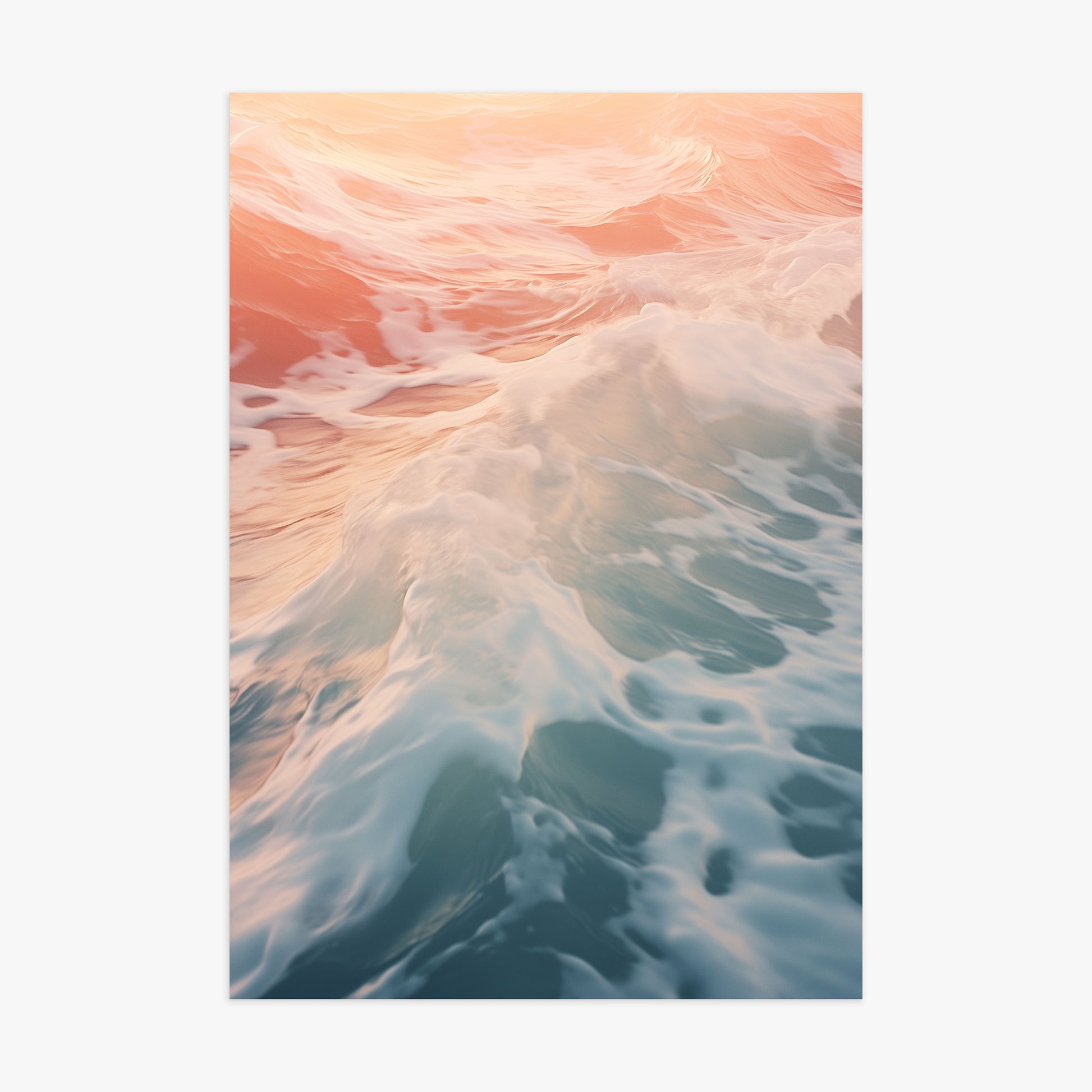Sunset Tide Whisper, 70x100cm Poster Unframed