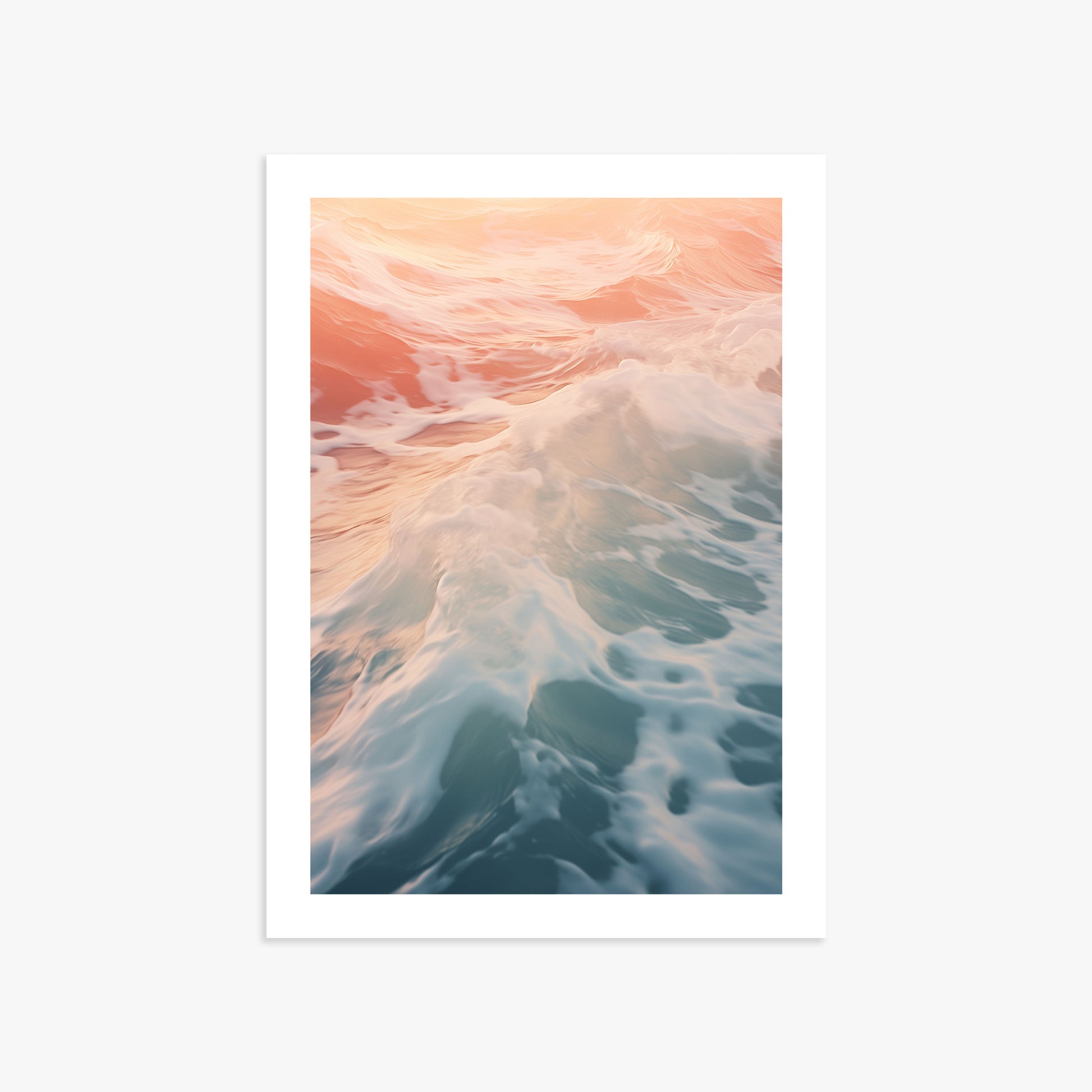 Sunset Tide Whisper, 50x70cm Printed Poster
