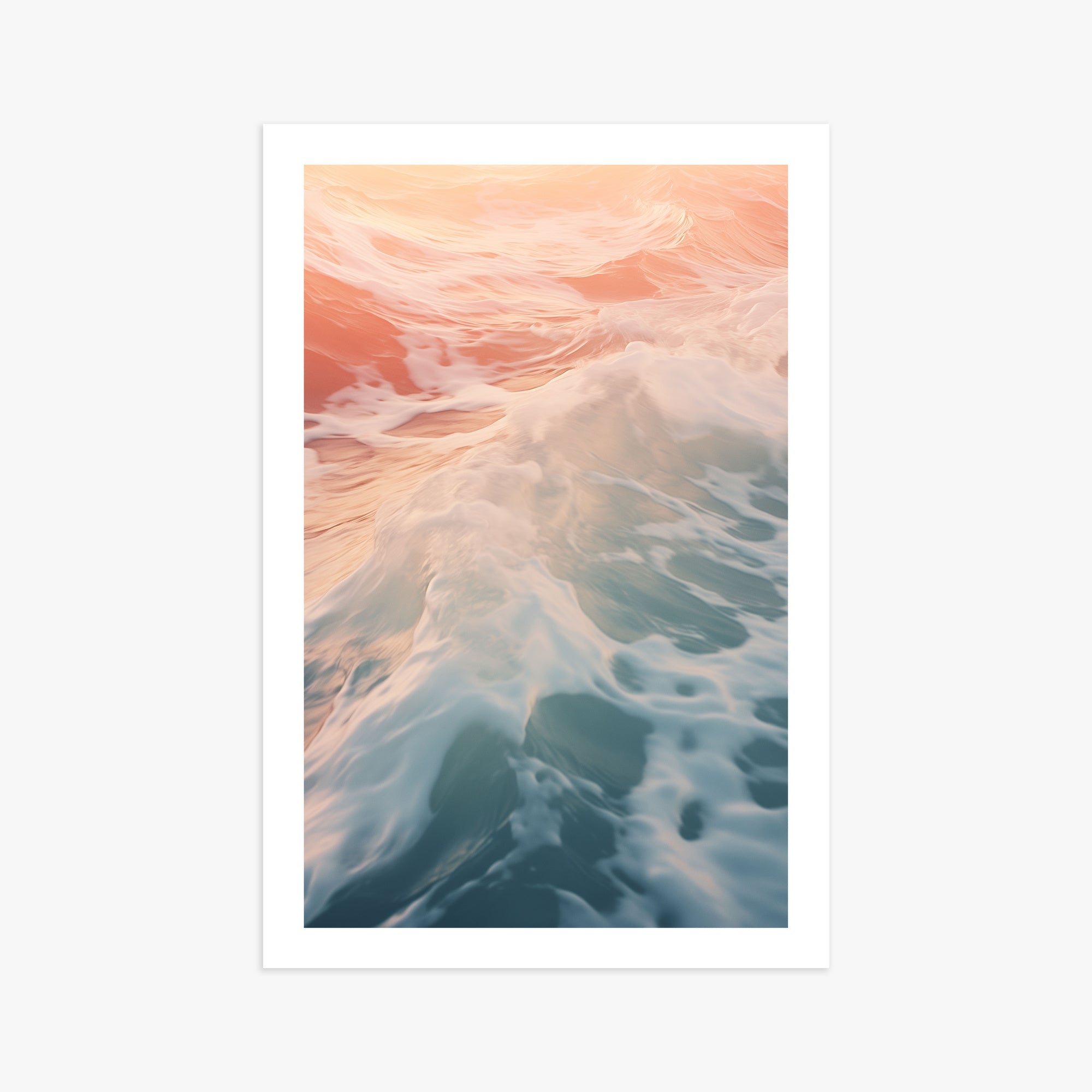 Sunset Tide Whisper, 61x91cm Printed Poster