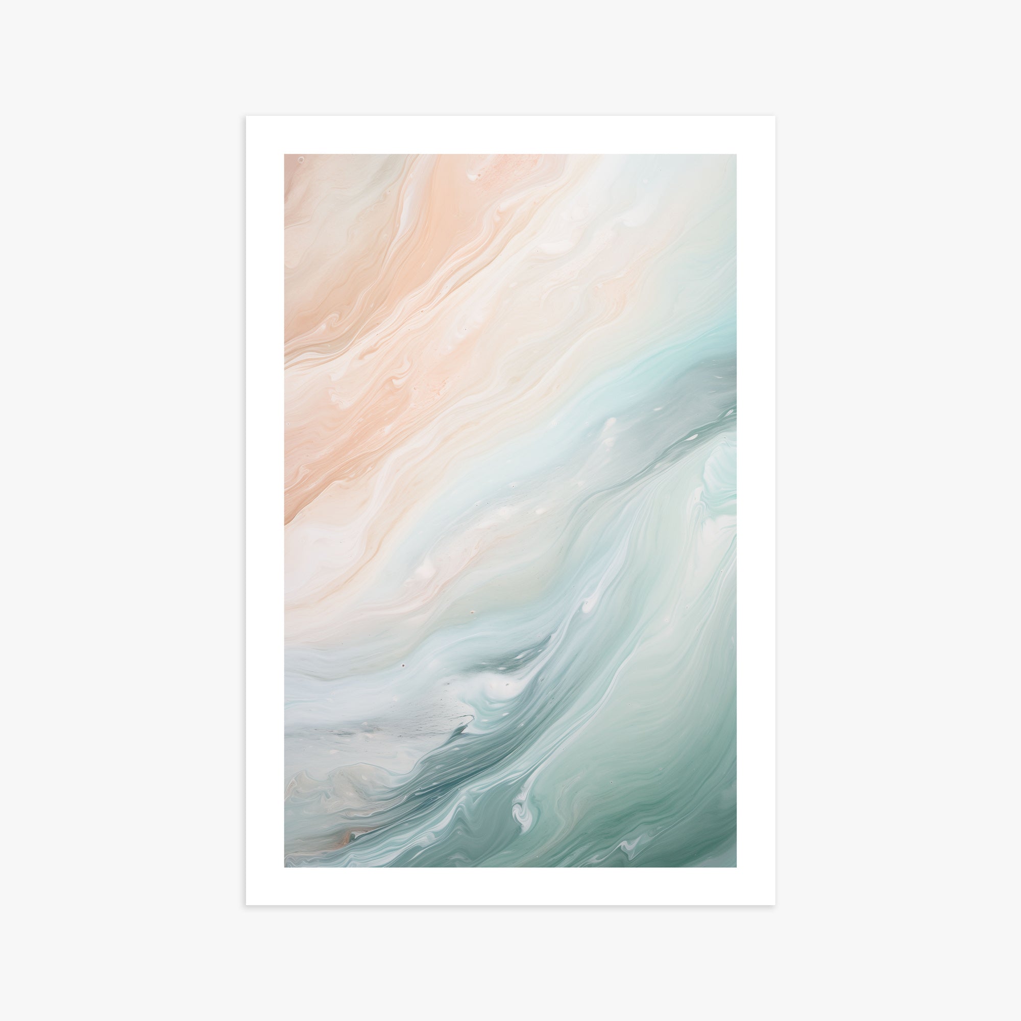 Coastal Dreams Marble, 61x91cm Poster Unframed