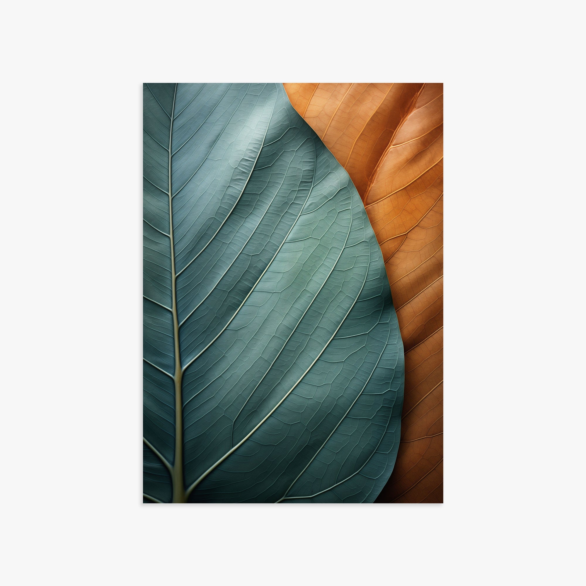 Autumn Symphony Leaves, 50x70cm Poster Unframed