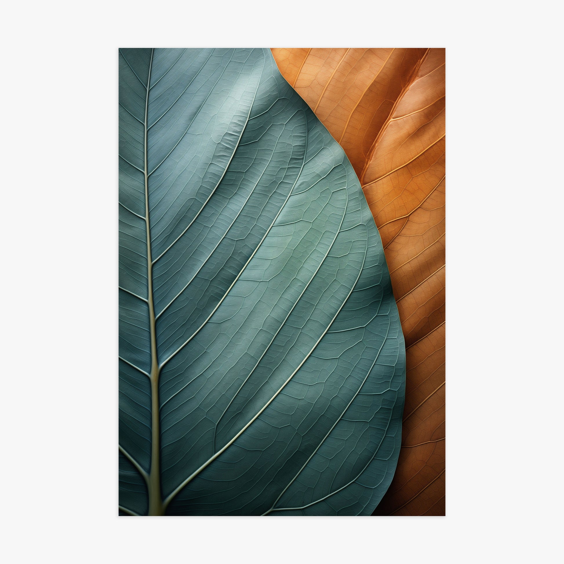 Autumn Symphony Leaves, 70x100cm Poster Unframed