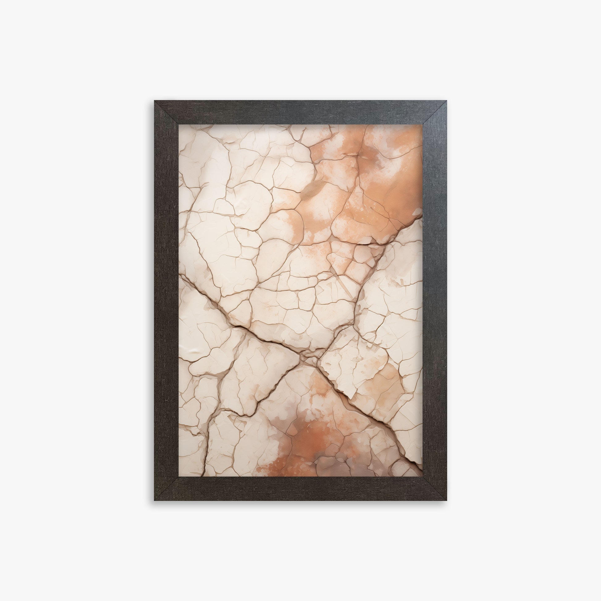Desert Mosaic, 21x30cm Framed Poster With Espresso Frame
