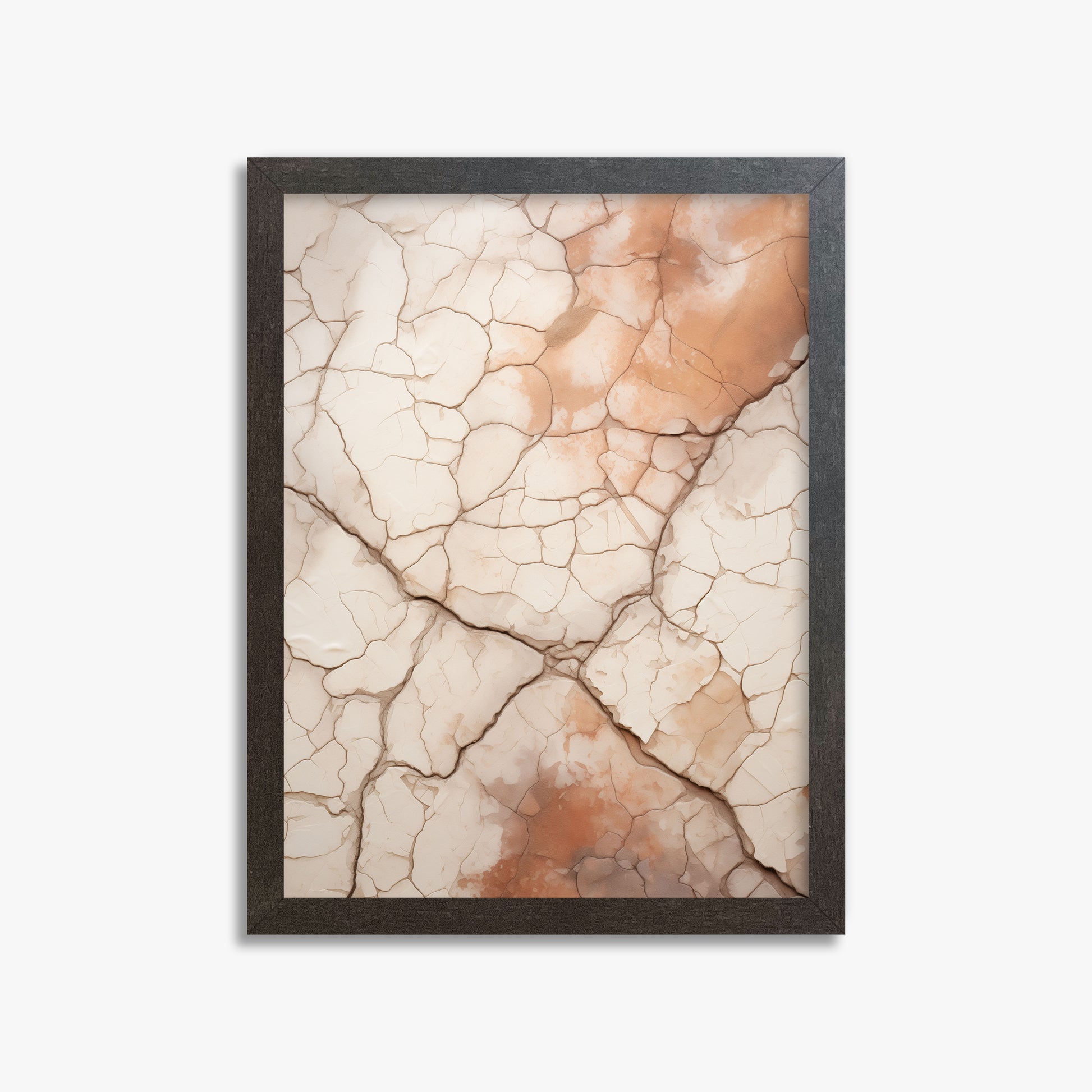 Desert Mosaic, 30x40cm Framed Poster With Espresso Frame