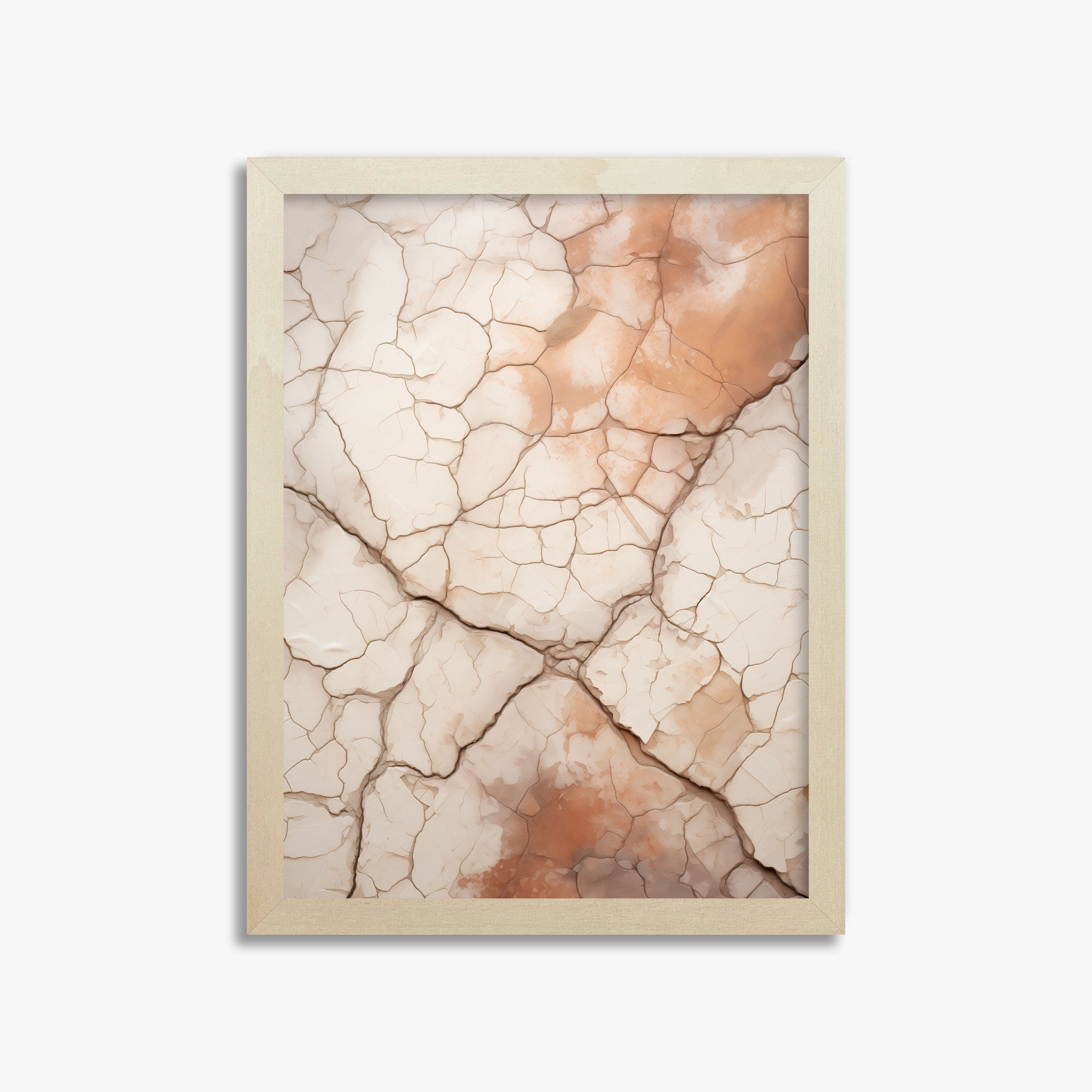 Desert Mosaic, 30x40cm Framed Poster With Lime Wood Frame