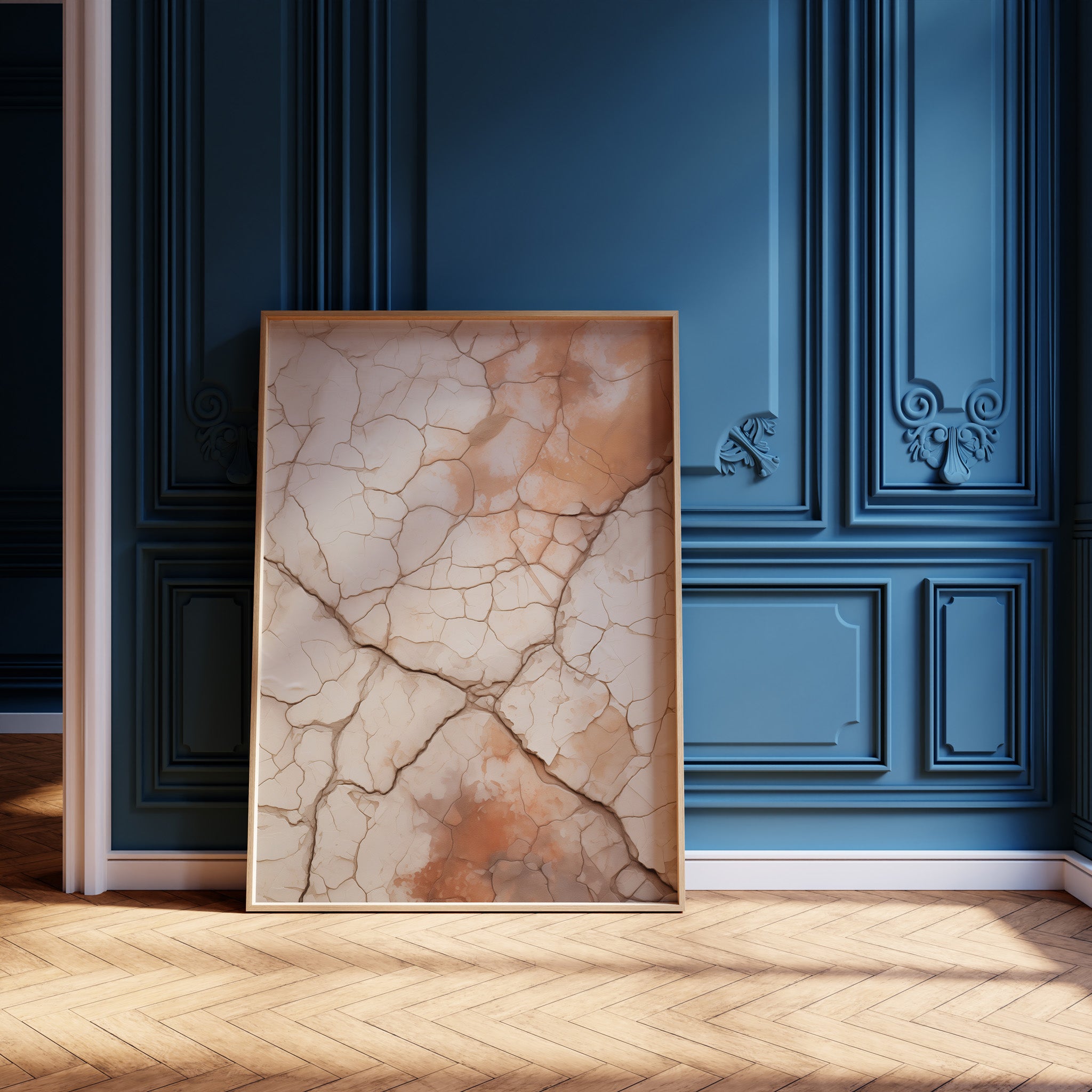 Design Concept No. 12 for Desert Mosaic Modern Poster Art