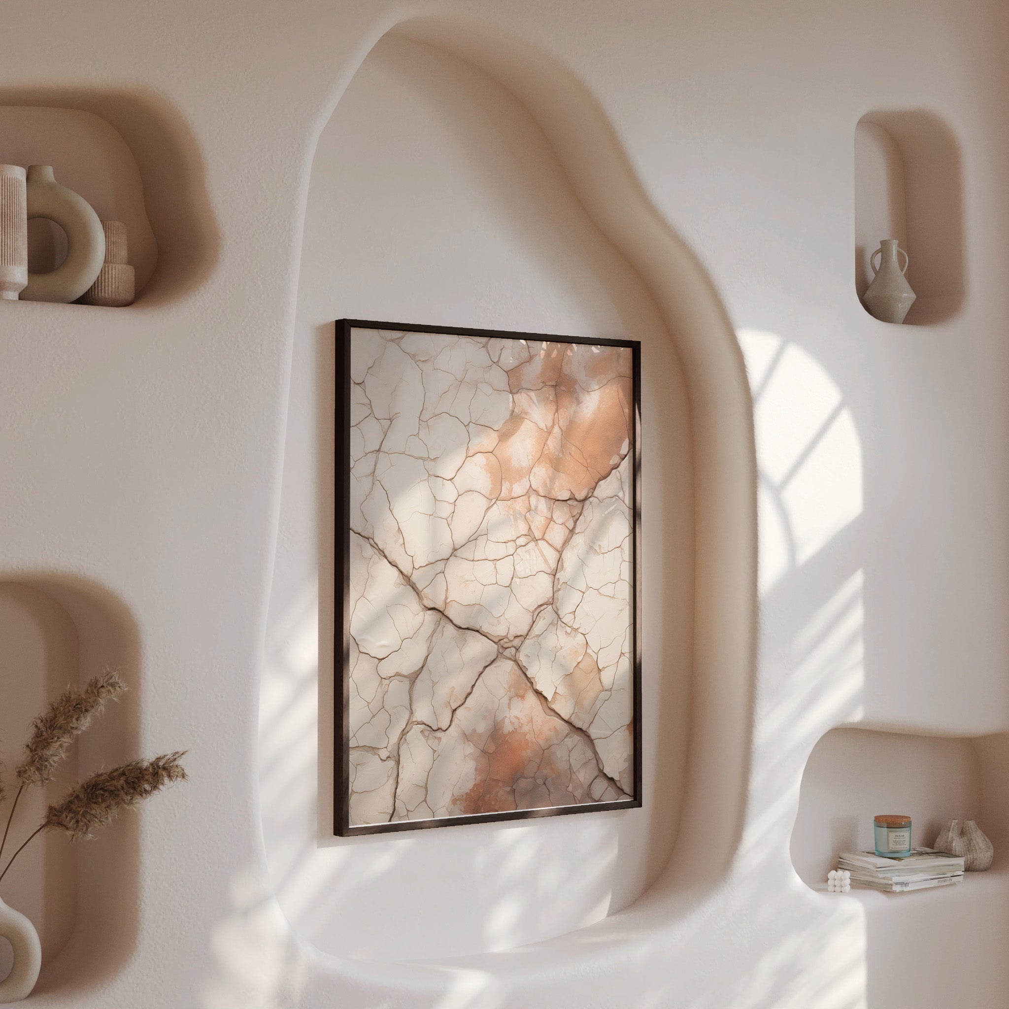 Design Concept No. 13 for Desert Mosaic Modern Poster Art