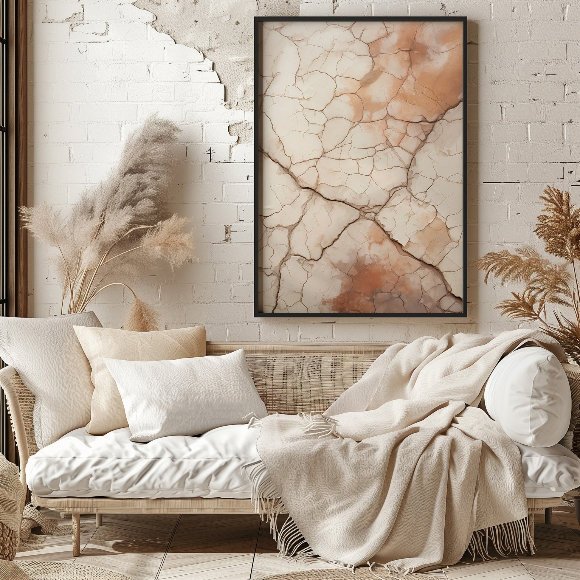 Design Concept No. 29 for Desert Mosaic Modern Poster Art