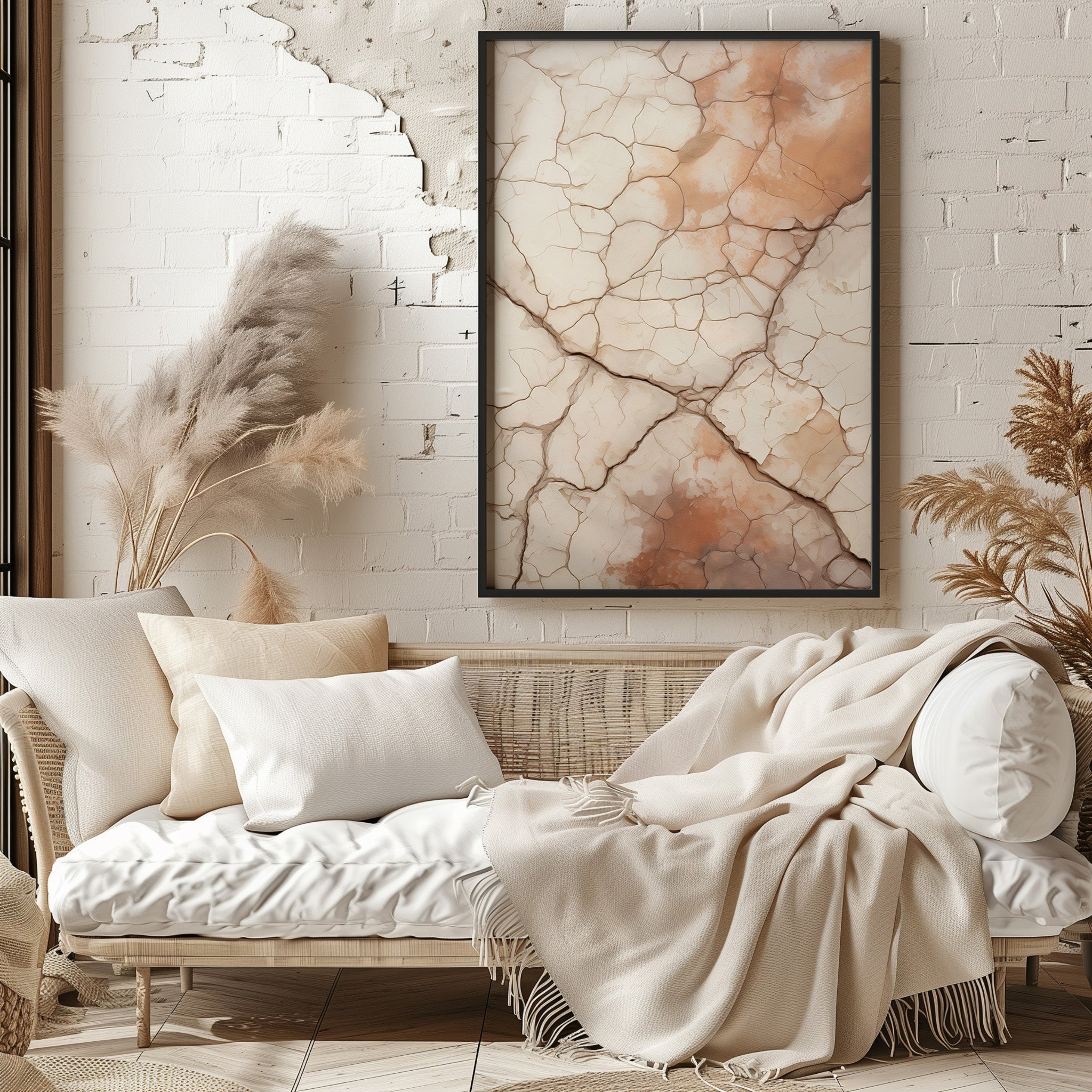 Design Concept No. 29 for Desert Mosaic Modern Poster Art