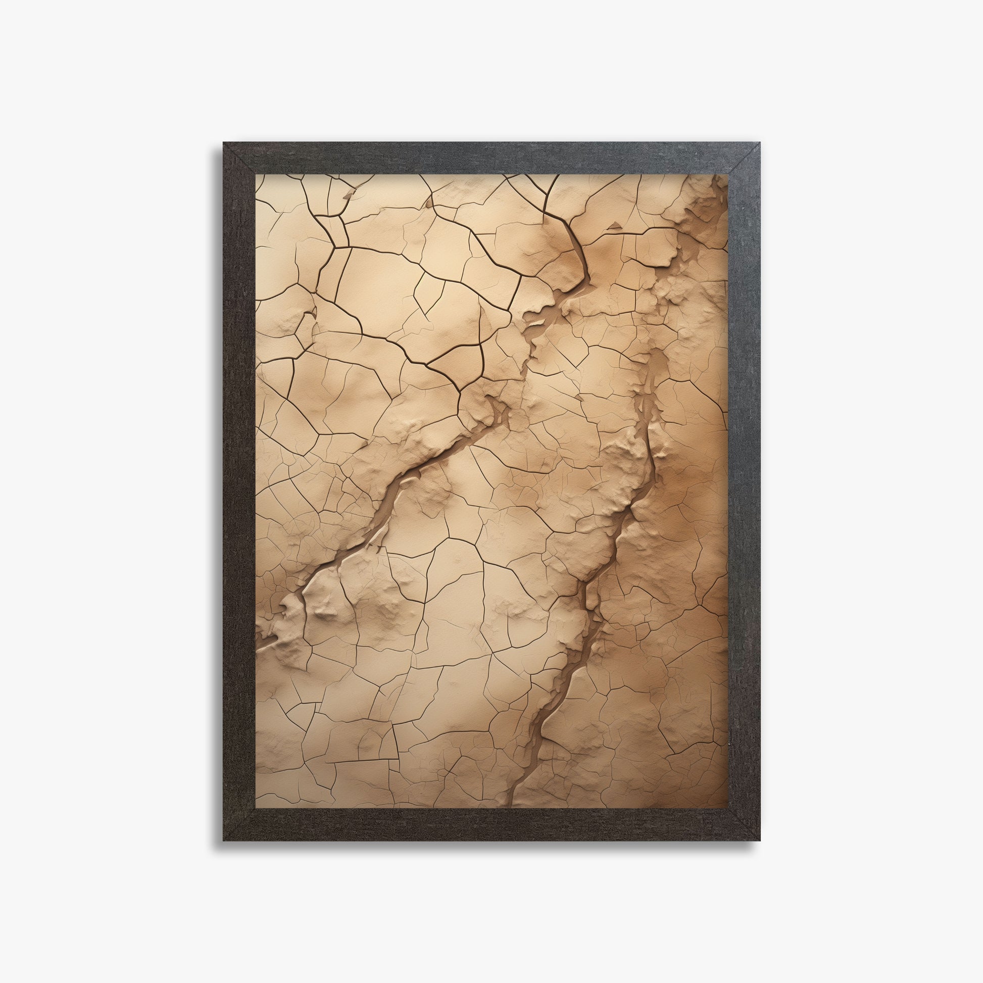 Desert Fragments, 30x40cm Framed Poster With Espresso Frame