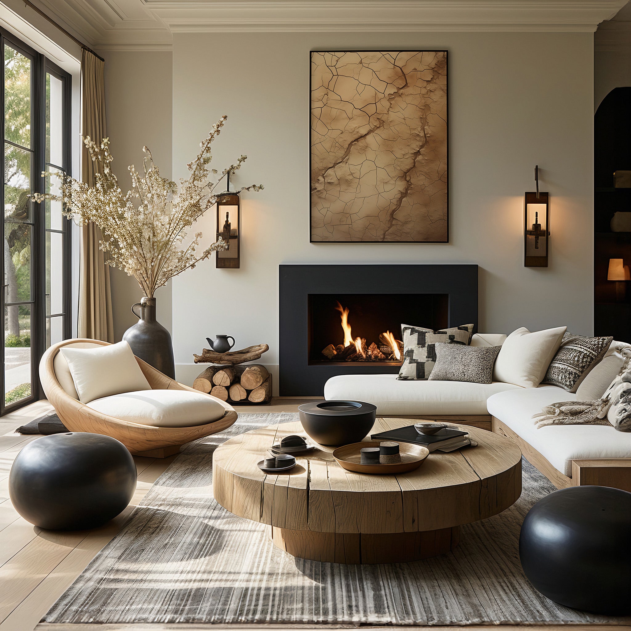 Design Concept No. 39 for Desert Fragments Modern Poster Art