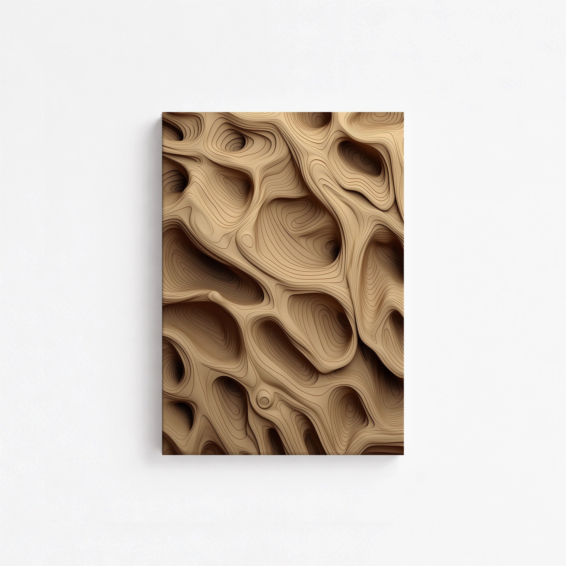 Woodland Caves, 21x30cm Satin Canvas Poster
