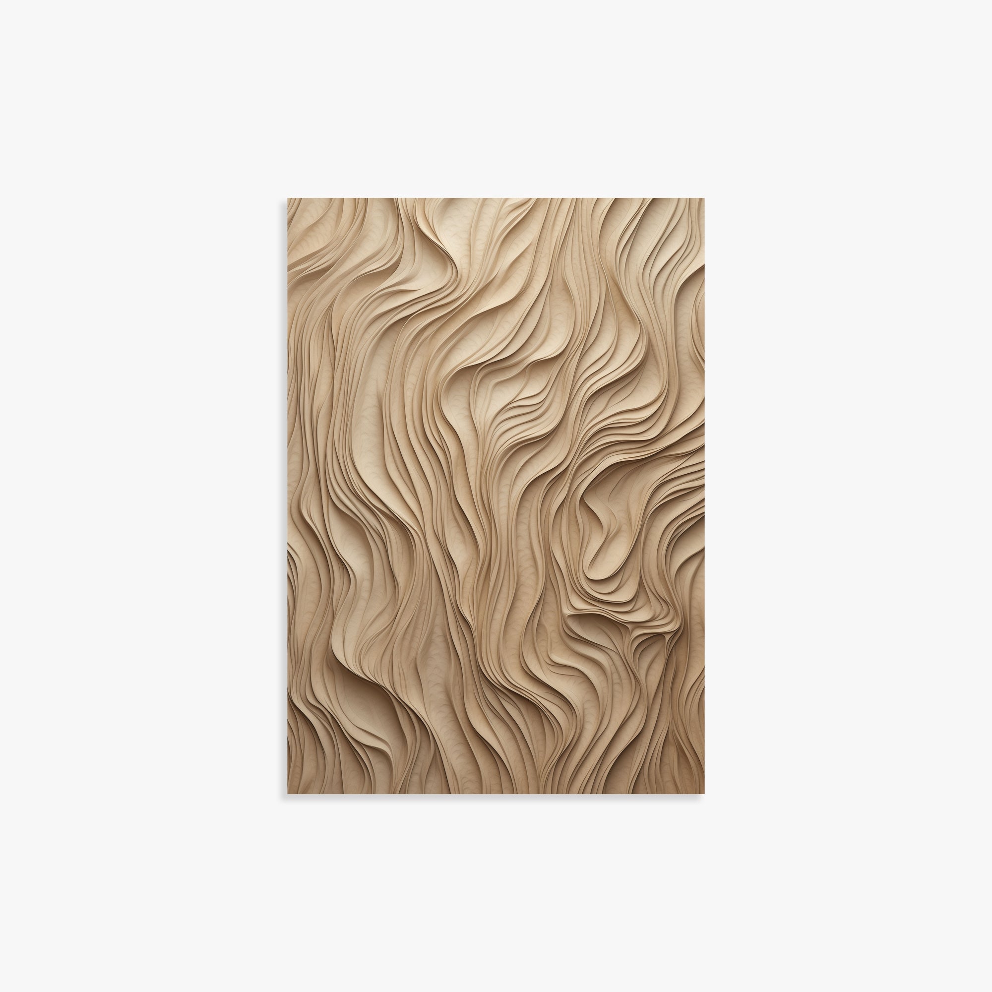 Golden Waves, 21x30cm Poster Unframed