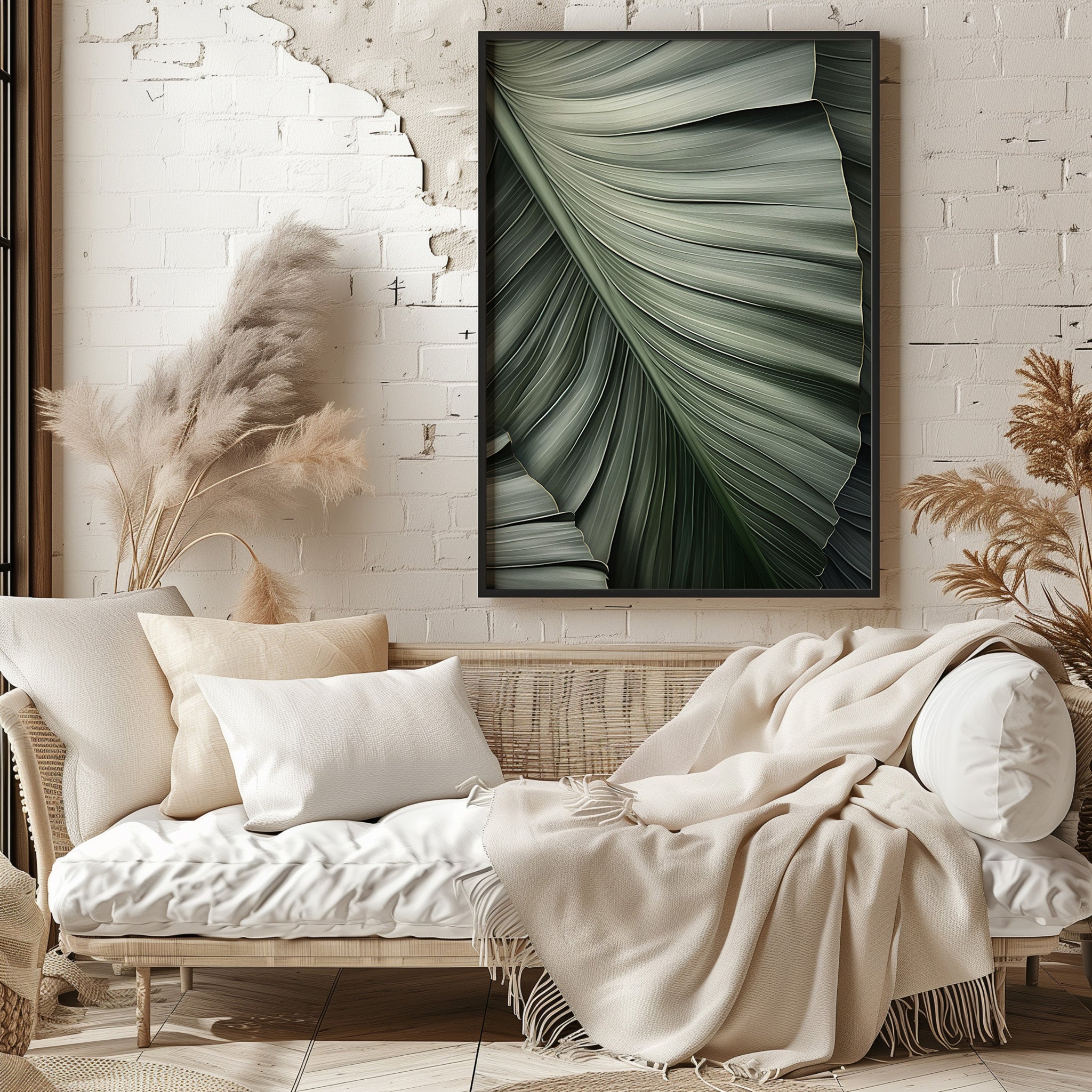 Design Concept No. 29 for Palm Canopy Modern Poster Art