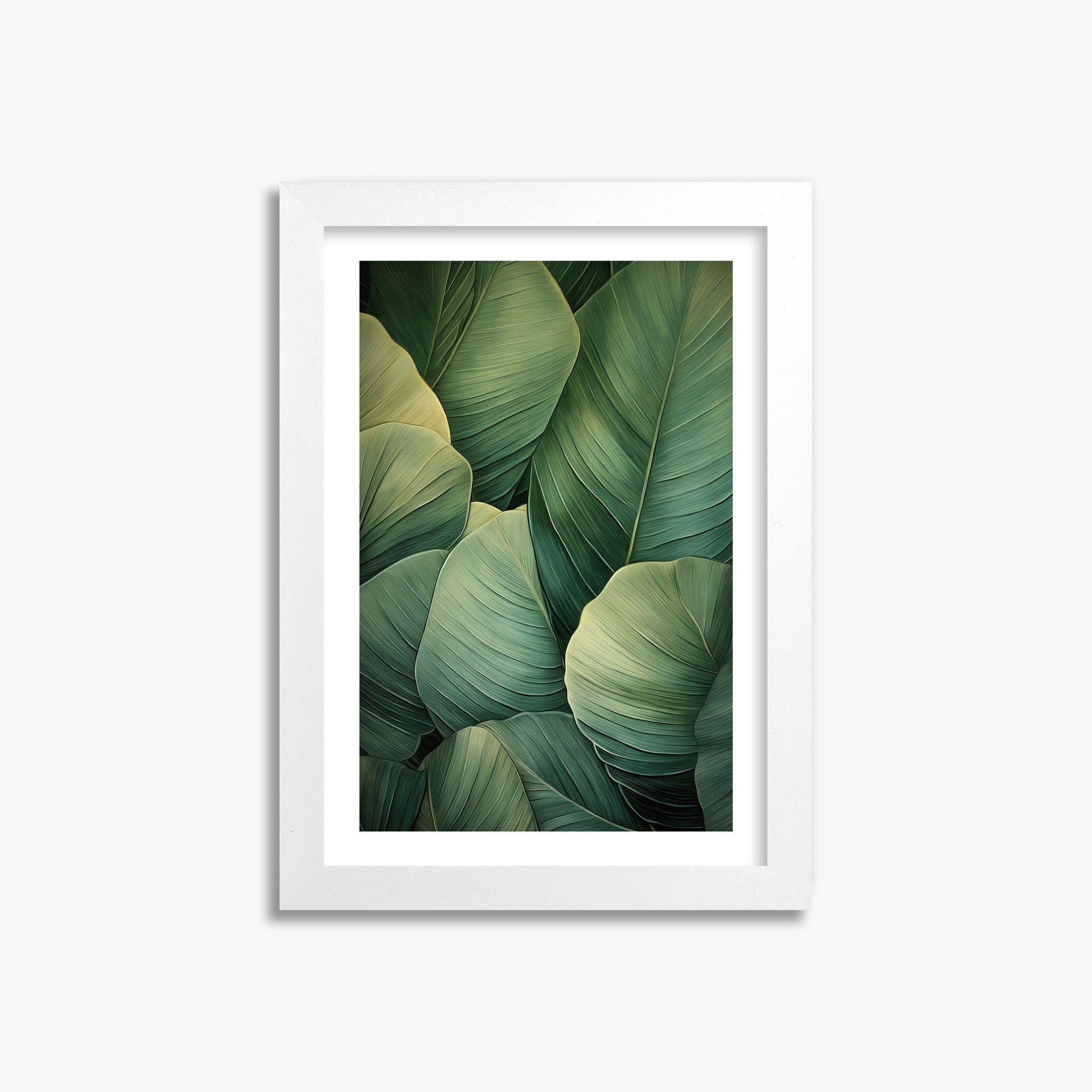 Emerald Tropics, 21x30cm Whitek Framed Art Reproduction