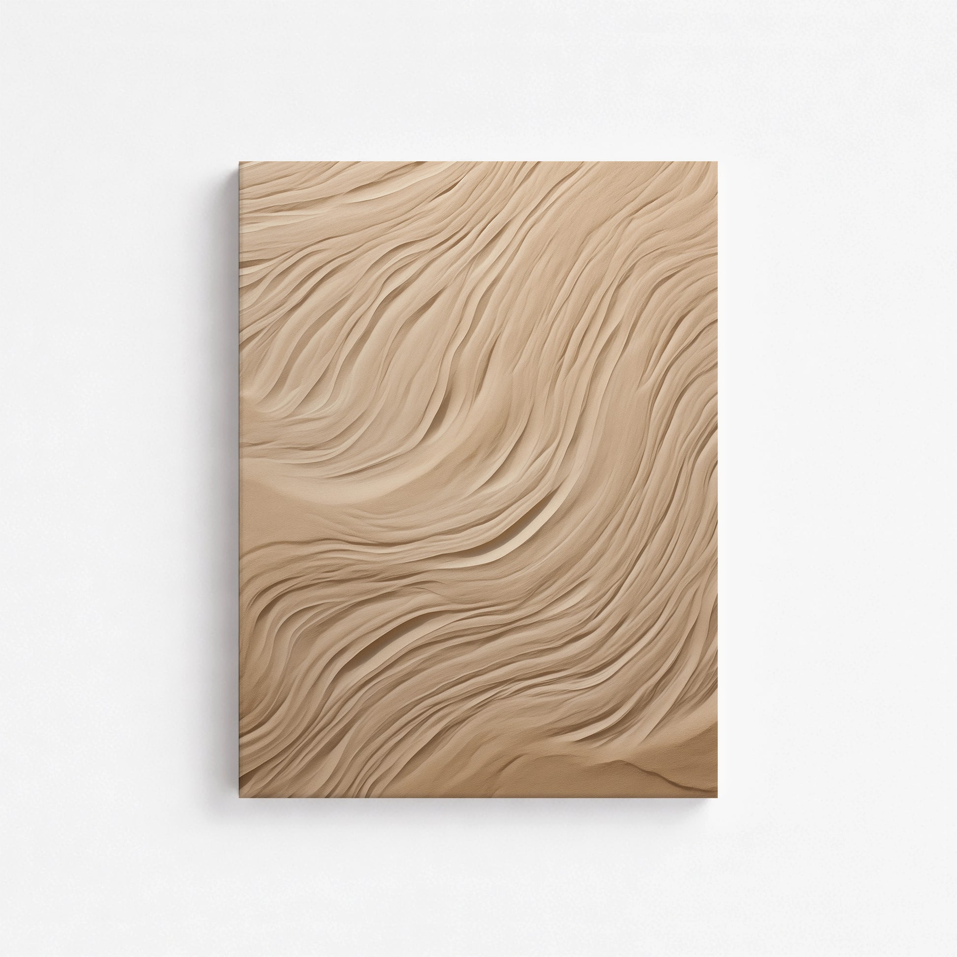 Desert Dunes Ripple, 30x40cm Satin Canvas Poster