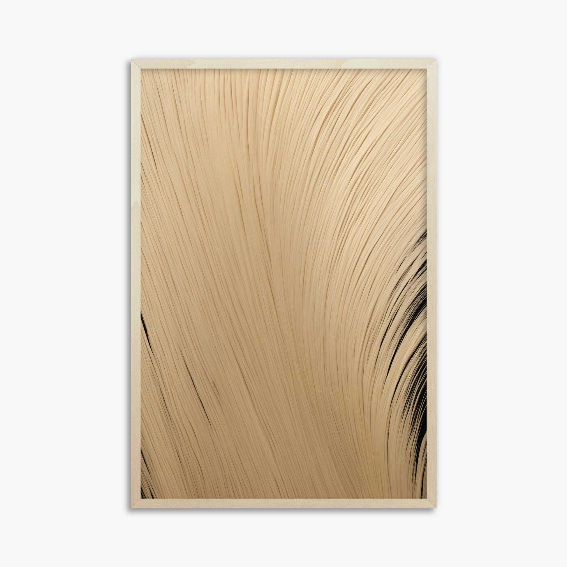 Velvet Brush, 61x91cm Framed Poster With Lime Wood Frame