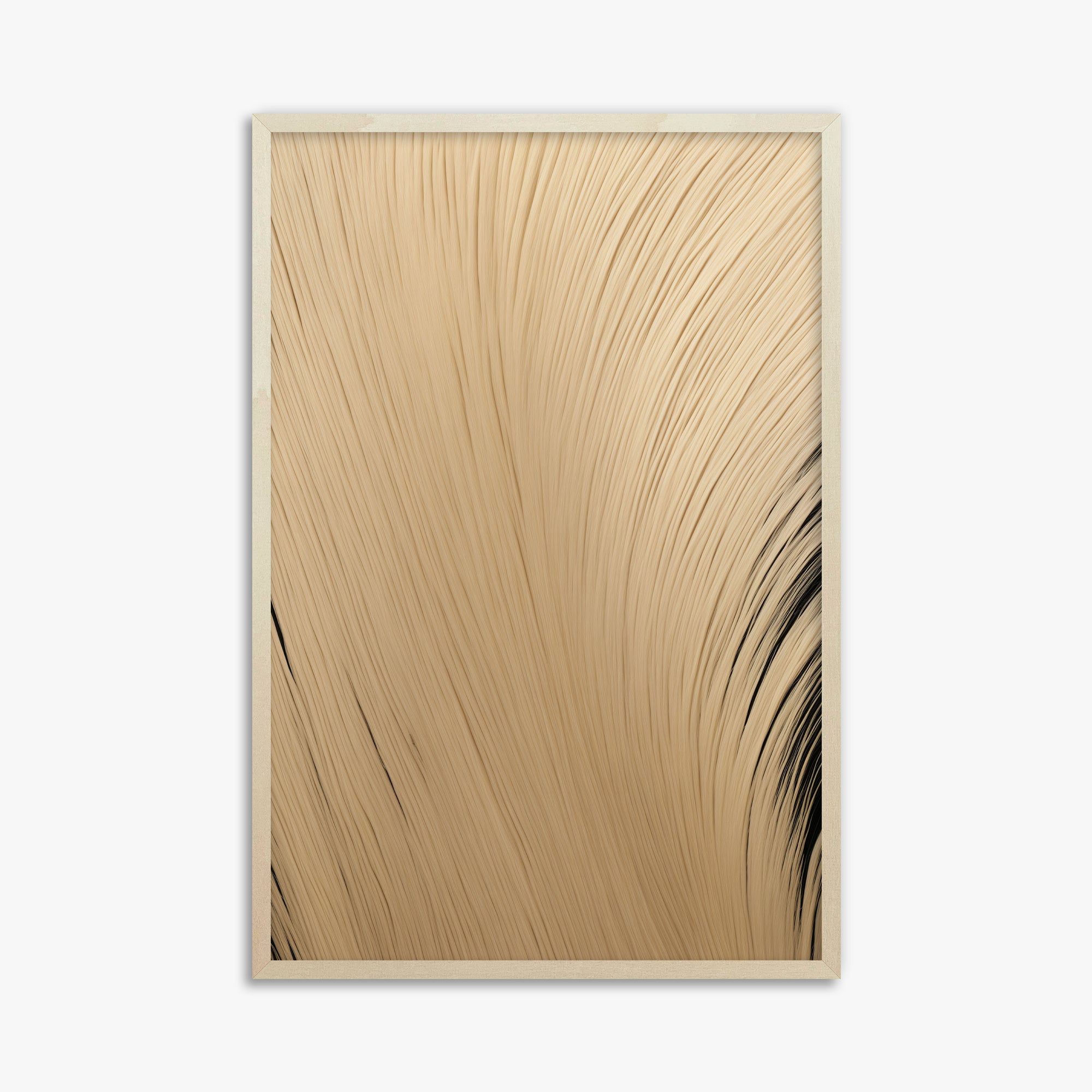 Velvet Brush, 61x91cm Framed Poster With Lime Wood Frame