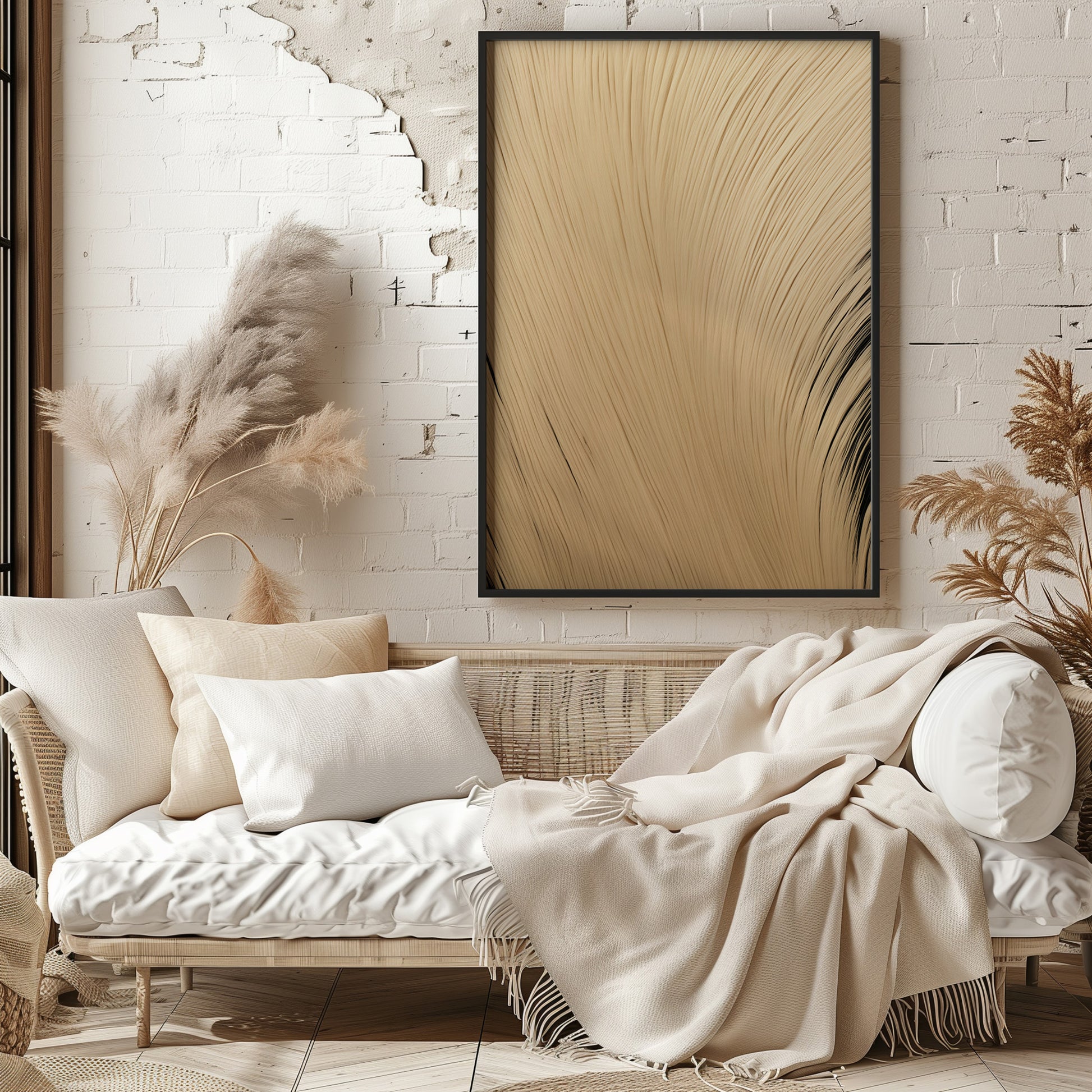 Design Concept No. 29 for Velvet Brush Modern Poster Art