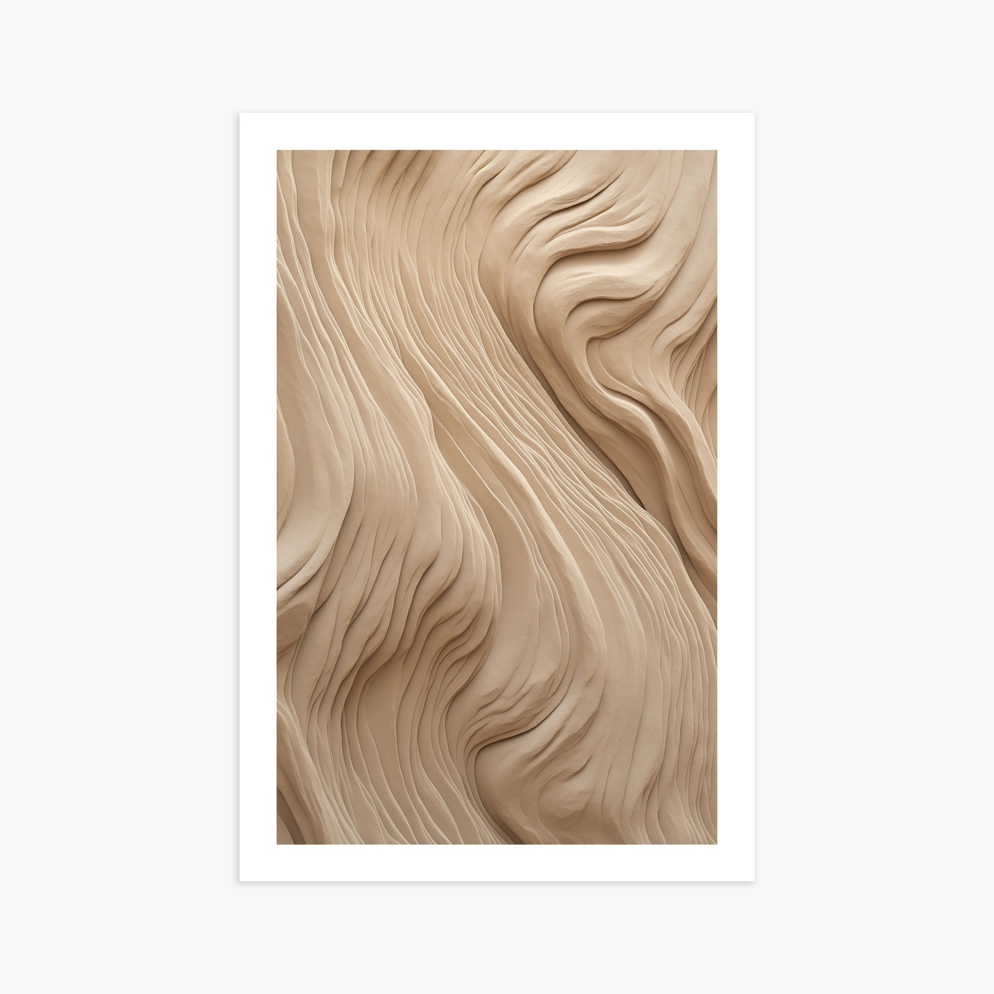 Sand Sculpt, 61x91cm Poster Unframed