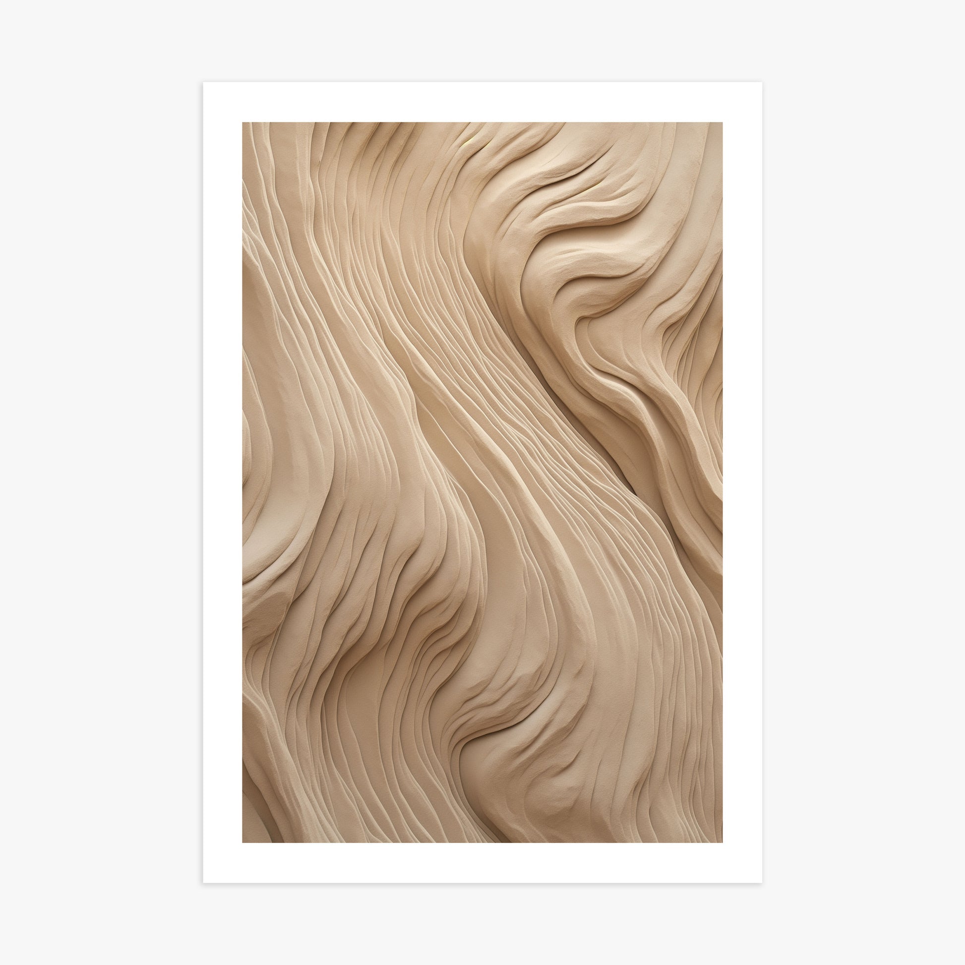 Sand Sculpt, 70x100cm Poster Unframed