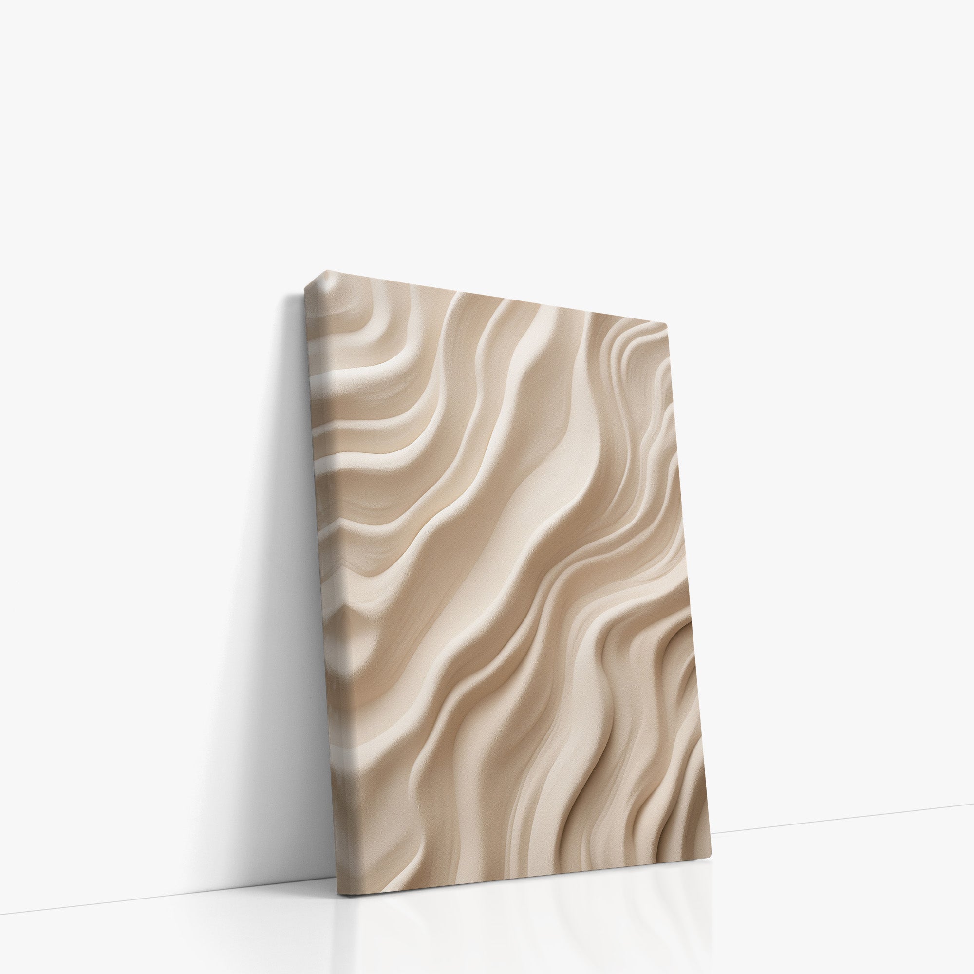 Ivory Silk Waves