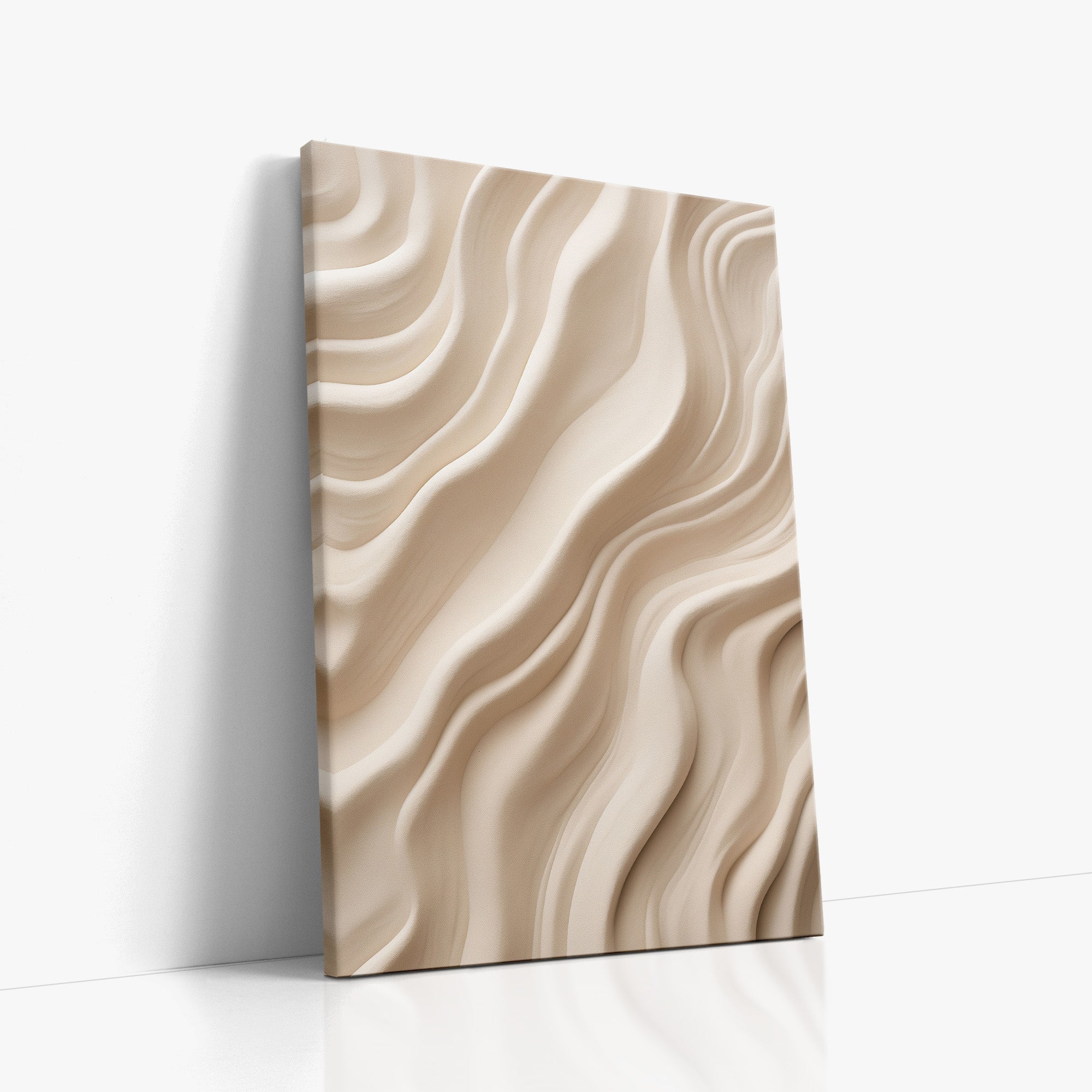 Ivory Silk Waves