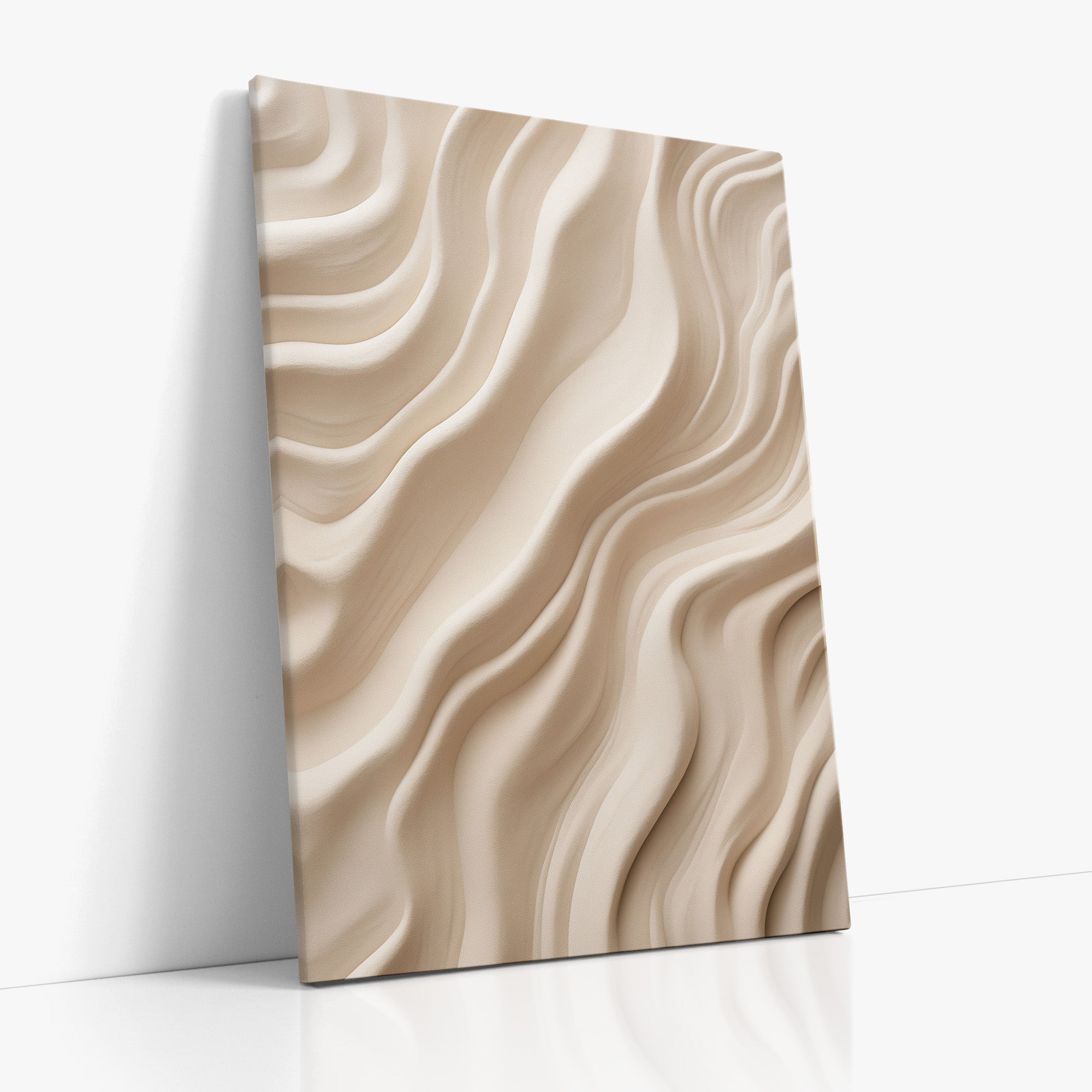 Ivory Silk Waves
