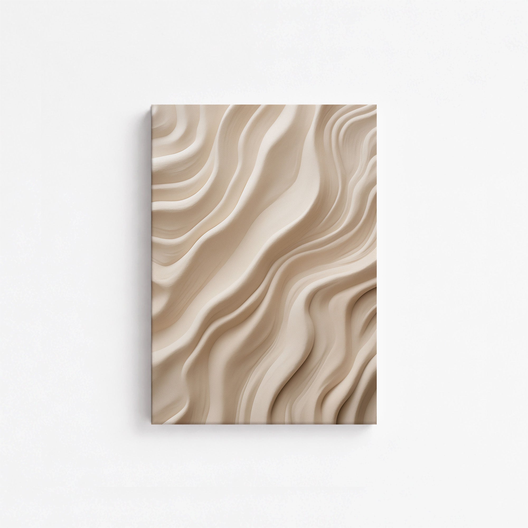 Ivory Silk Waves