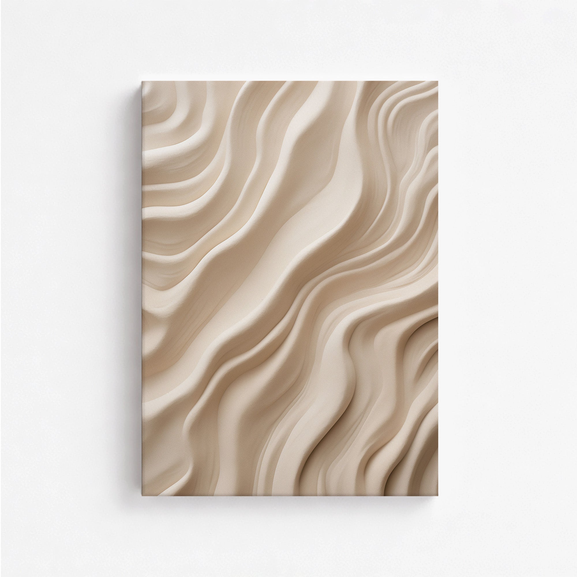 Ivory Silk Waves