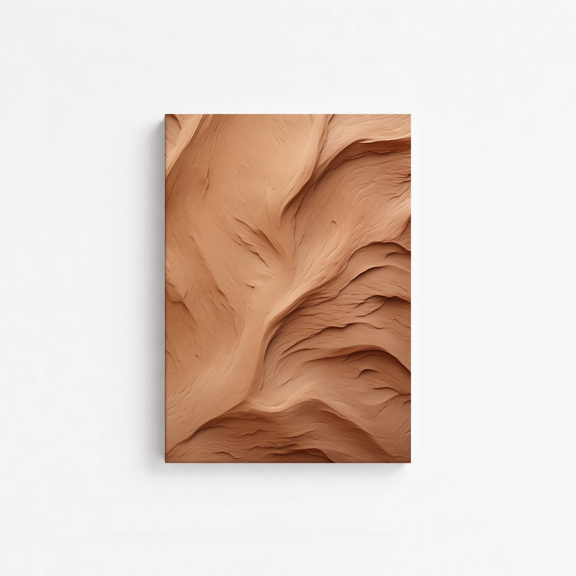 Clay Currents, 21x30cm Satin Canvas Poster