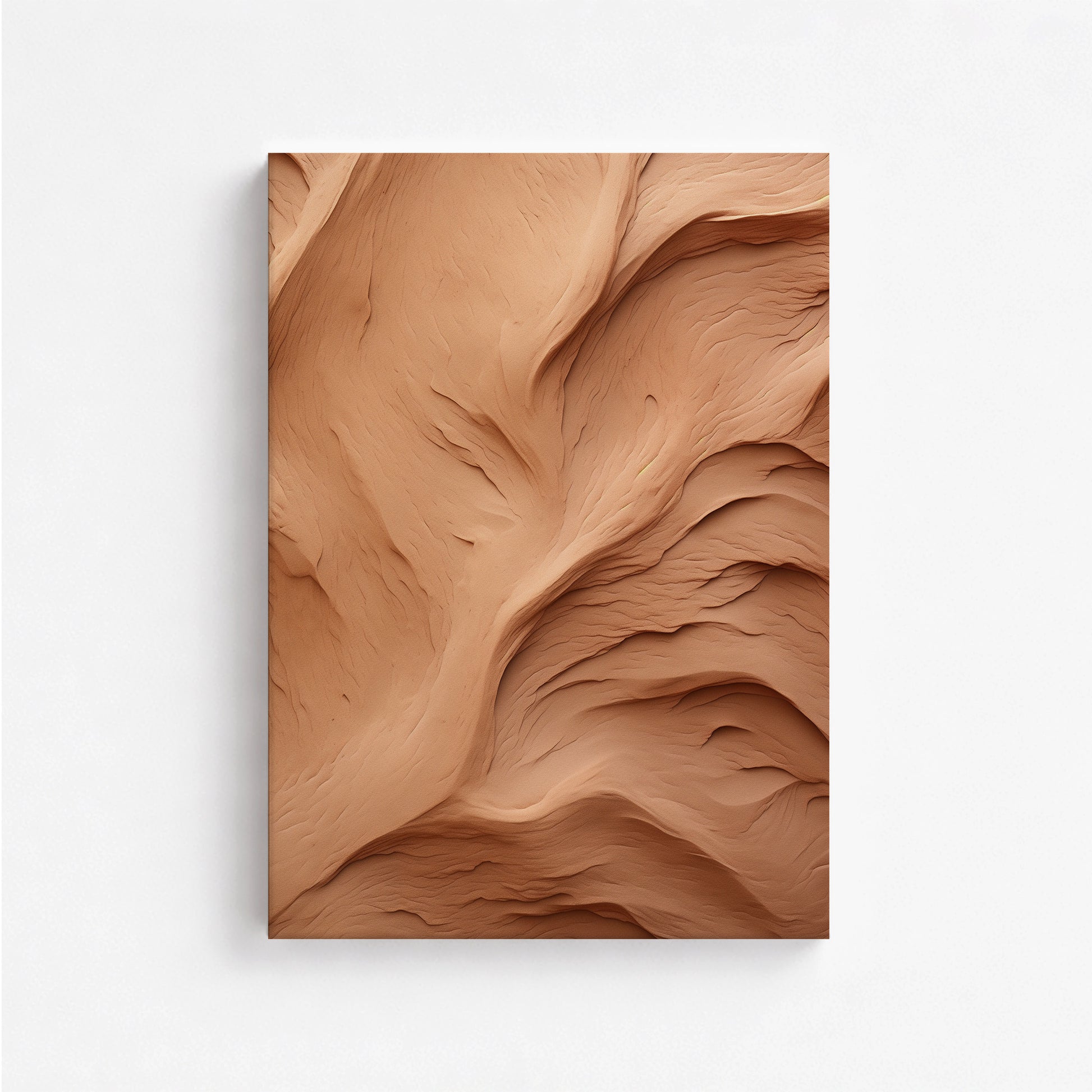 Clay Currents, 50x70cm Satin Canvas Poster