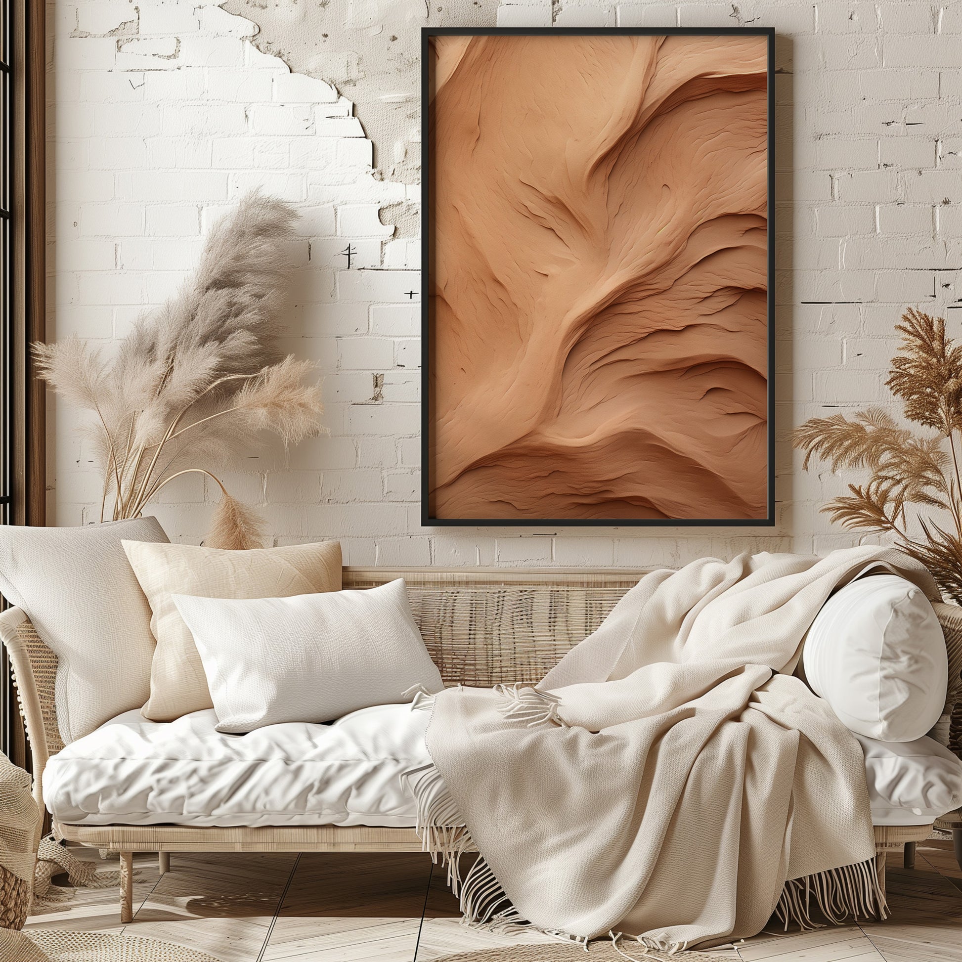 Design Concept No. 29 for Clay Currents Modern Poster Art