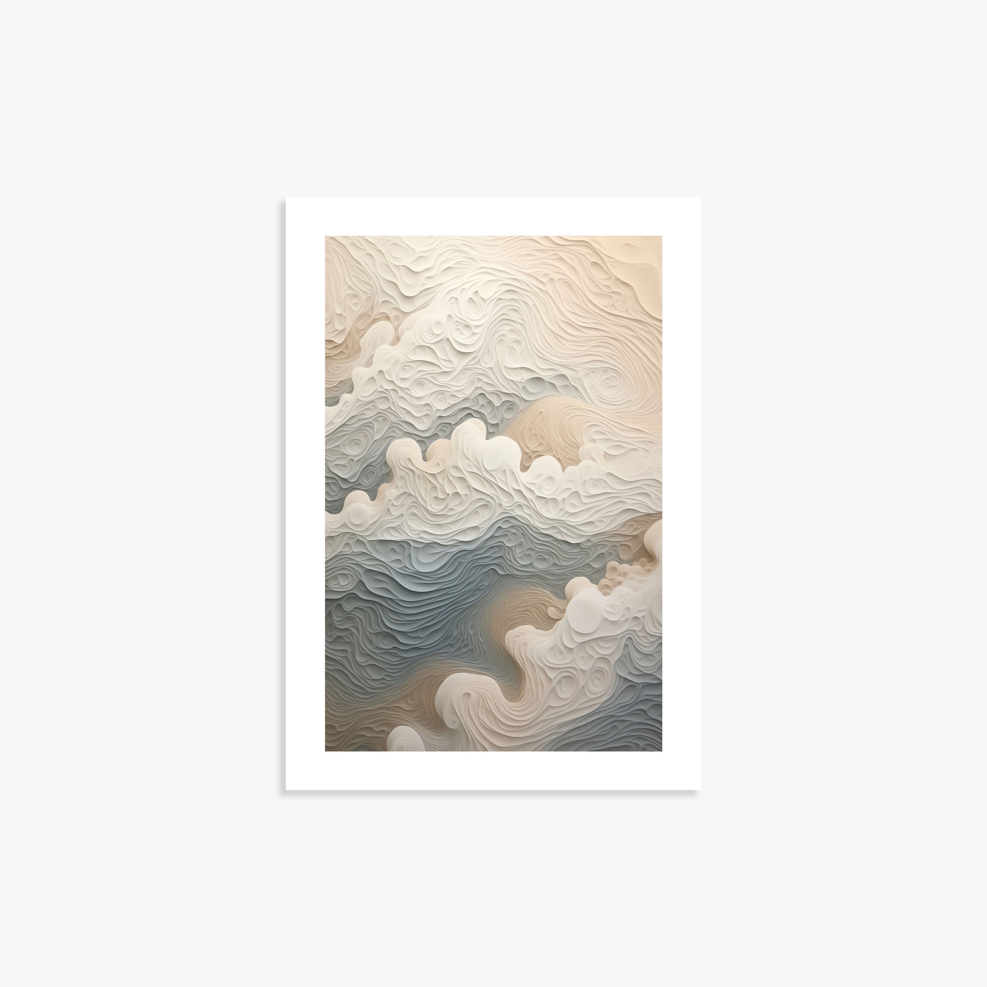 Cloud Canyon, 21x30cm Poster Unframed