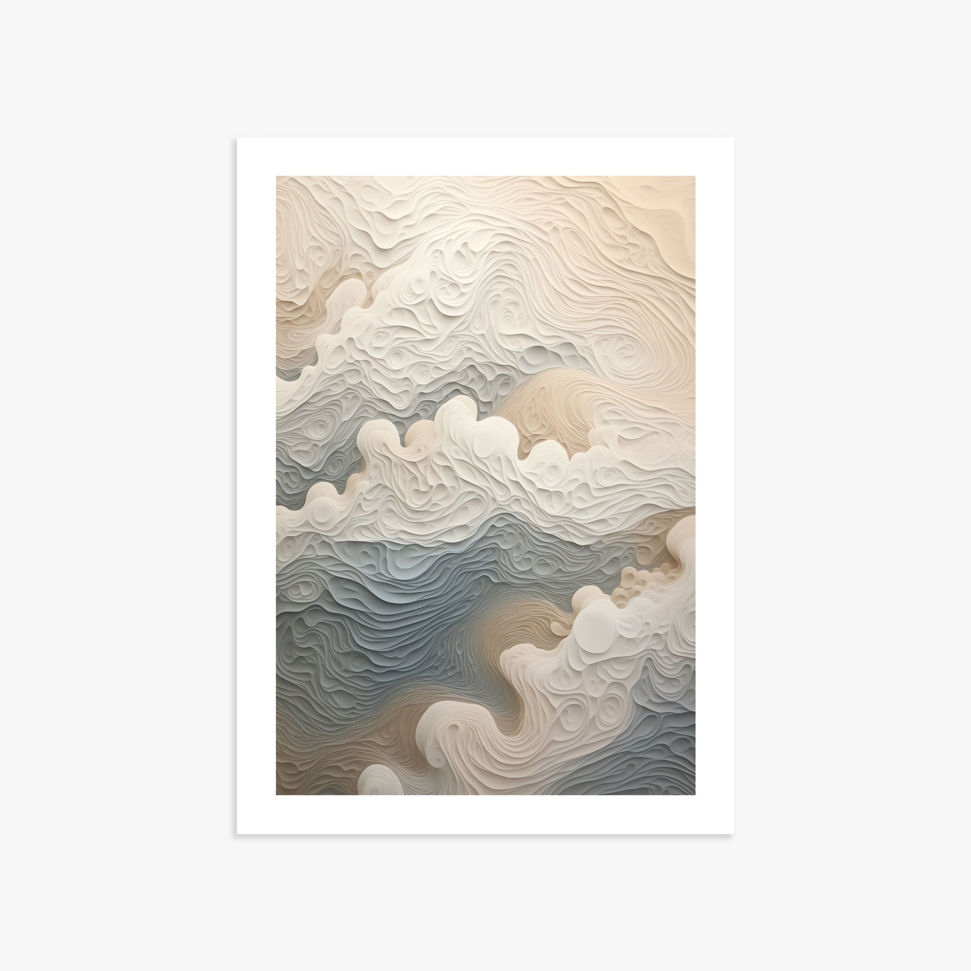 Cloud Canyon, 50x70cm Poster Unframed