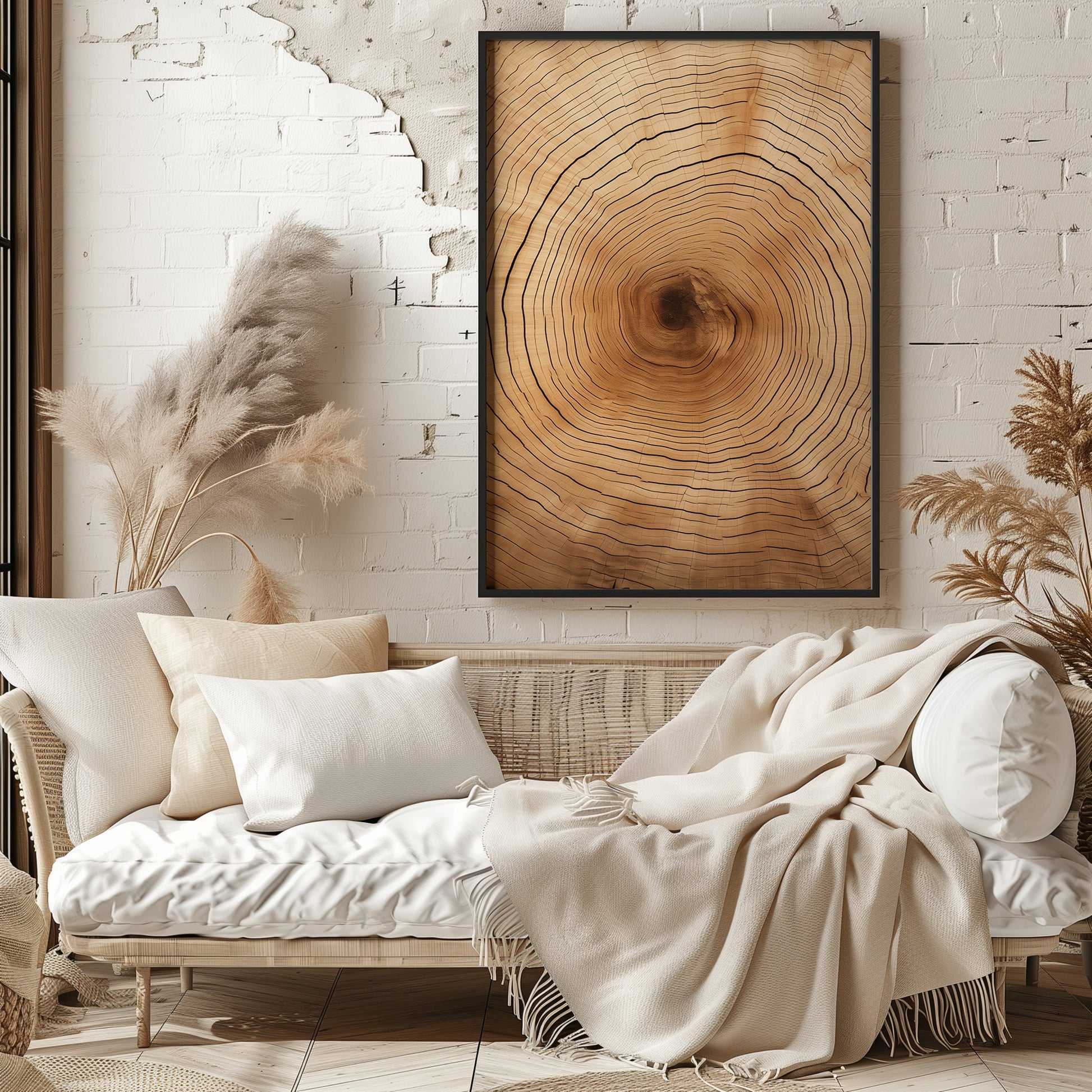 Design Concept No. 29 for Time Rings Modern Poster Art
