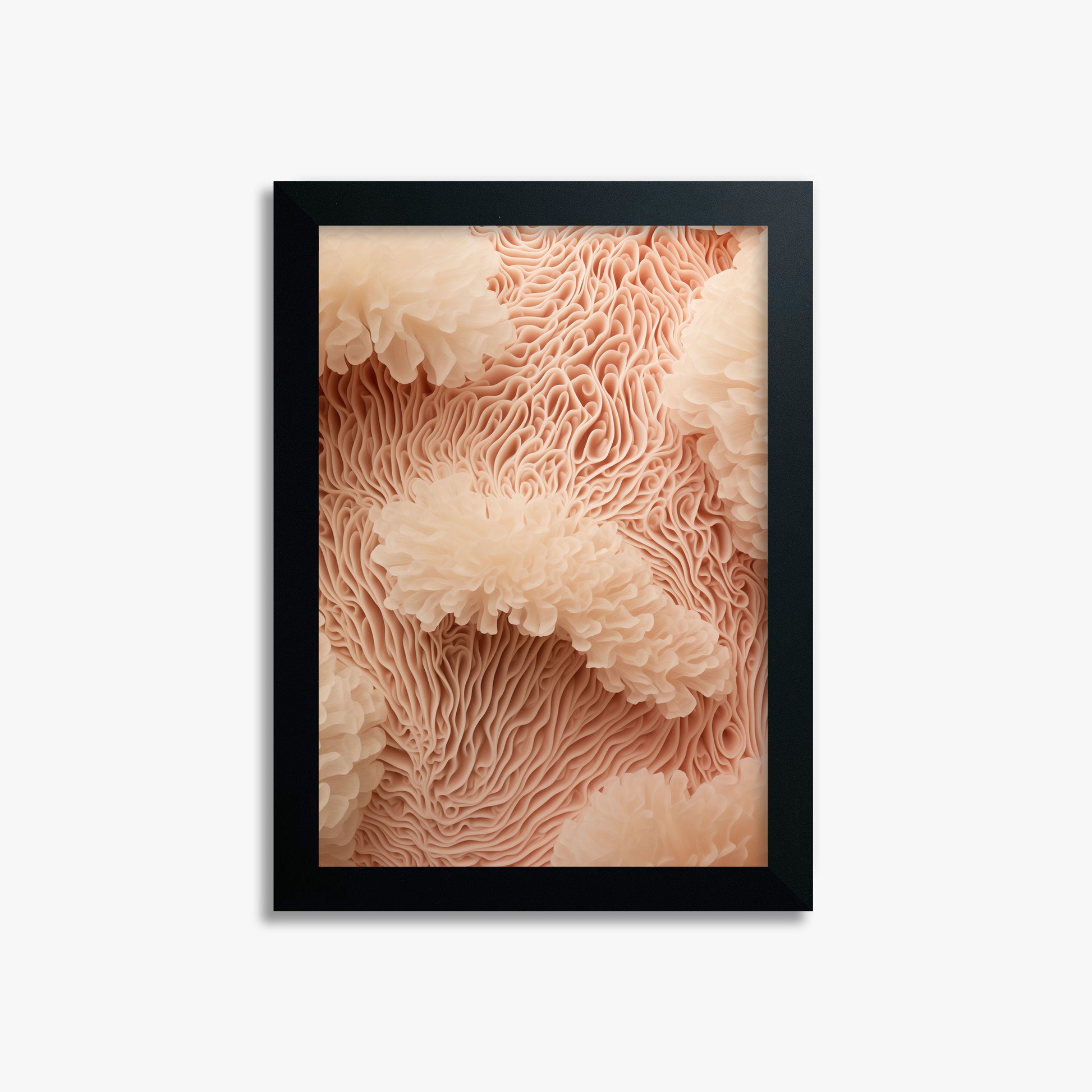 Anemone Dream, 21x30cm Framed Poster With Black Frame