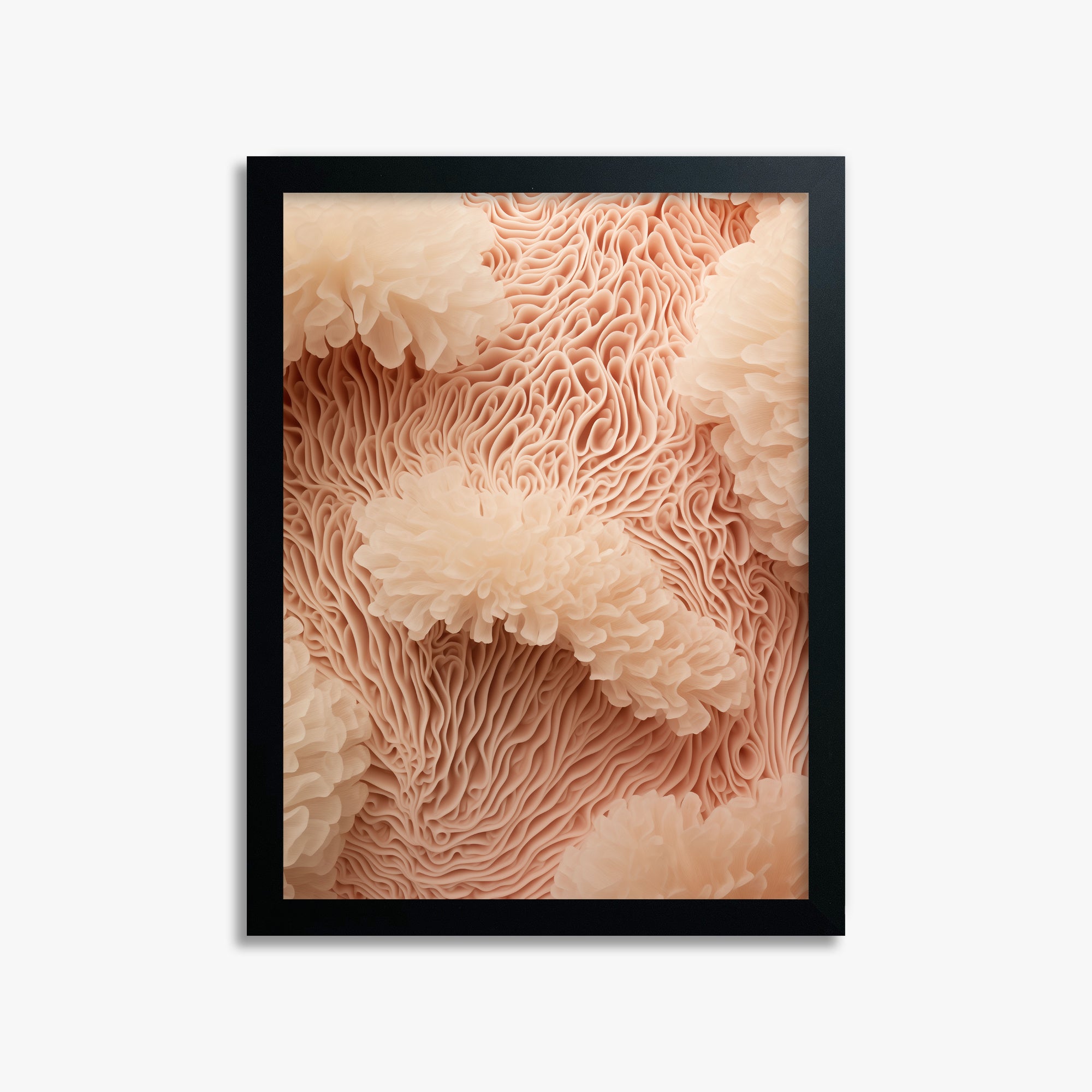 Anemone Dream, 30x40cm Framed Poster With Black Frame