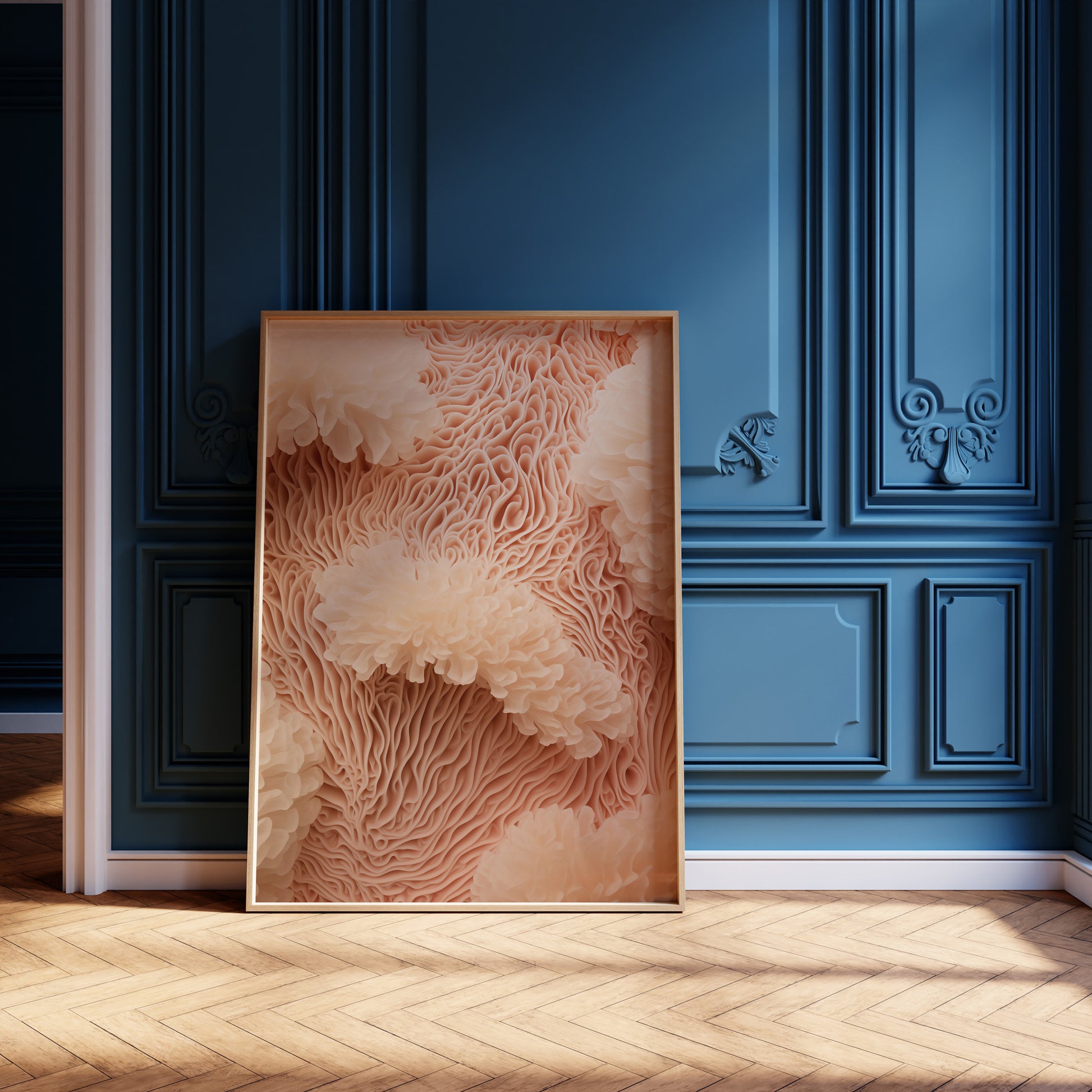 Design Concept No. 12 for Anemone Dream Modern Poster Art