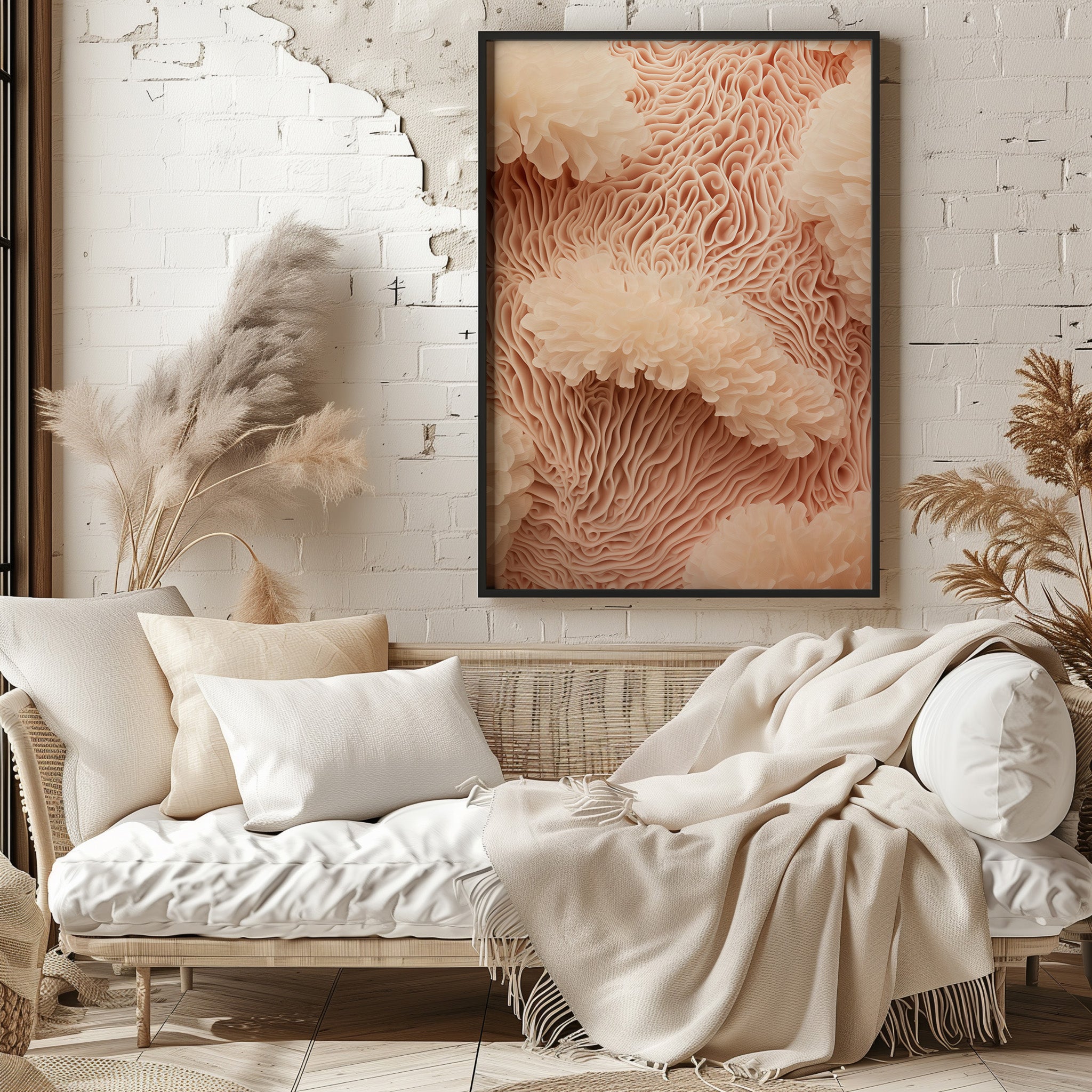 Design Concept No. 29 for Anemone Dream Modern Poster Art