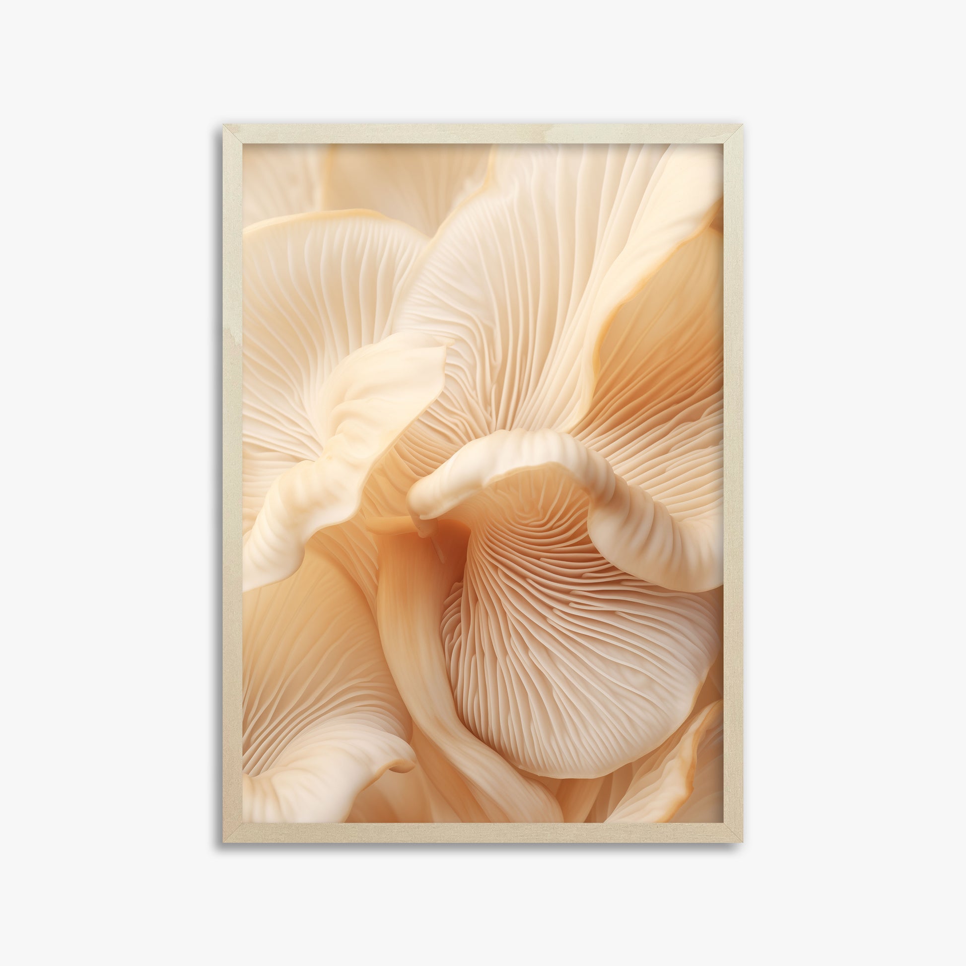Velvet Currents, 50x70cm Framed Poster With Lime Wood Frame