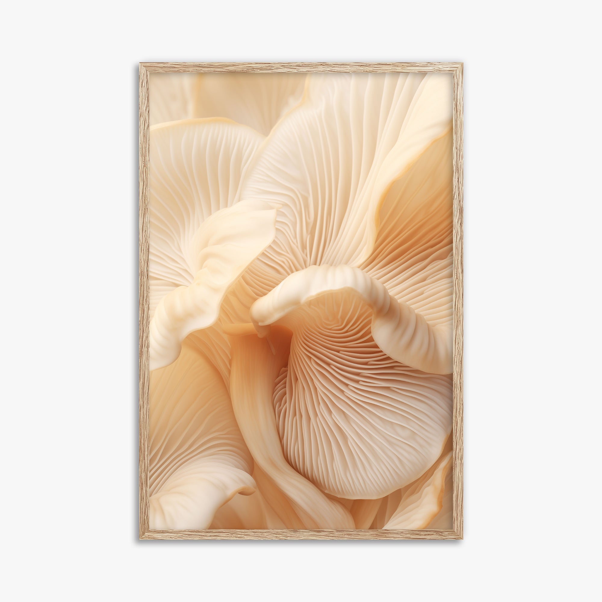 Velvet Currents, 61x91cm Framed Poster With Raw Oak Frame