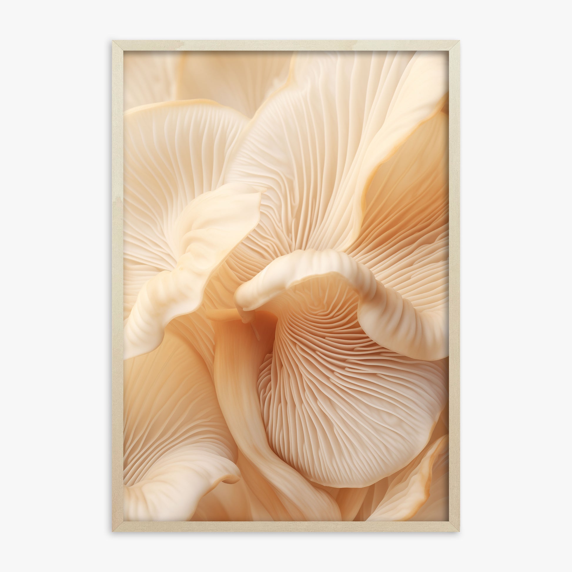 Velvet Currents, 70x100cm Framed Poster With Lime Wood Frame