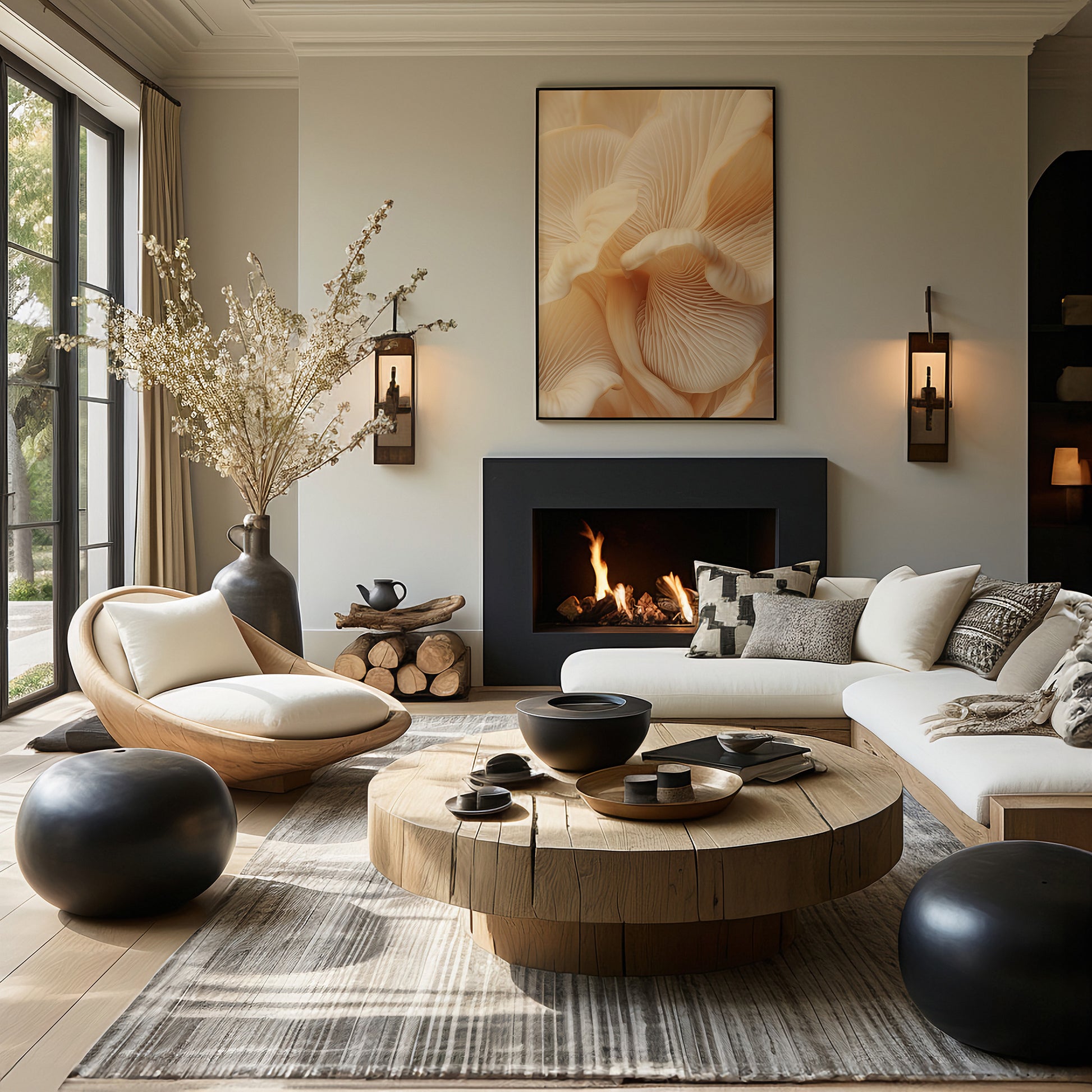 Design Concept No. 39 for Velvet Currents Modern Poster Art