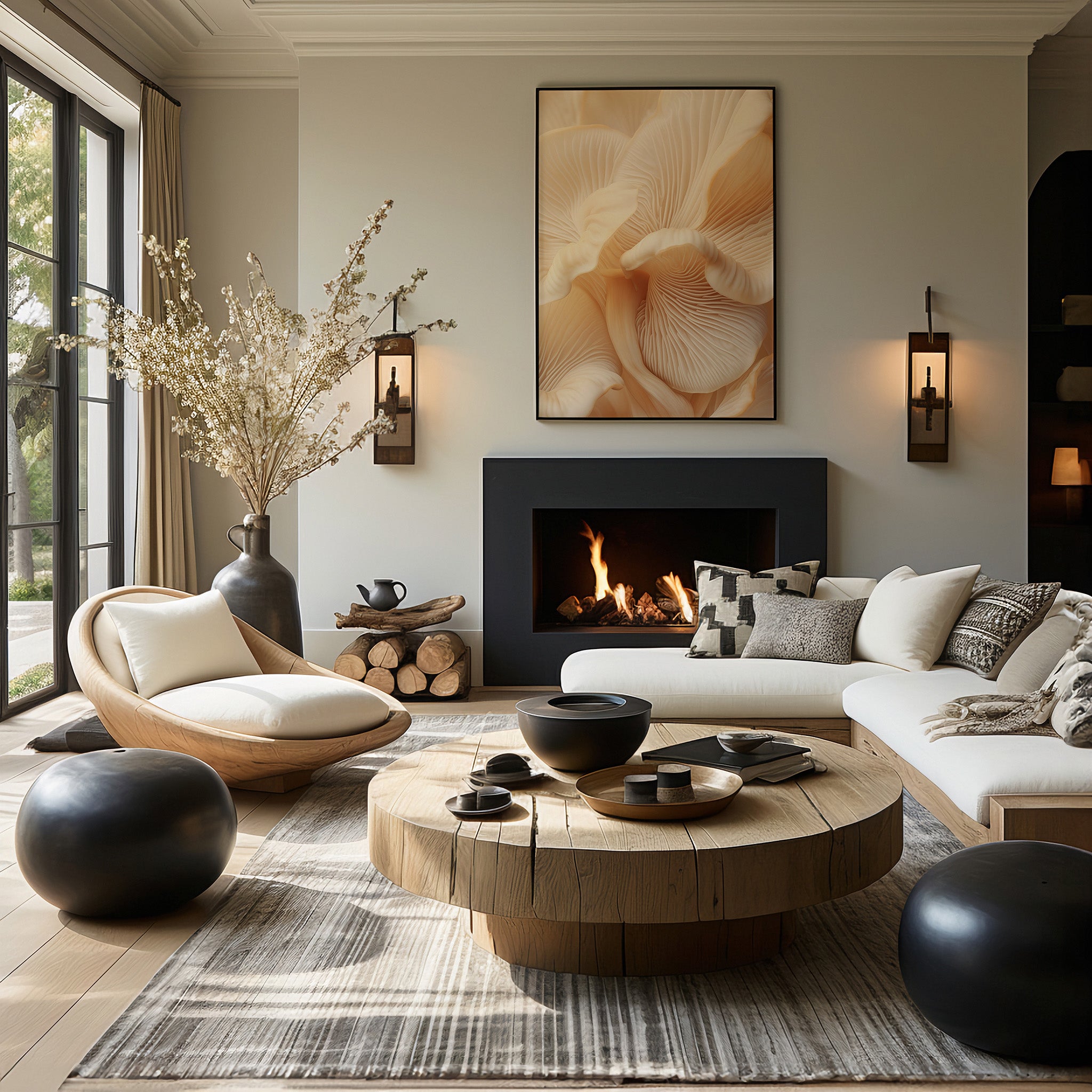 Design Concept No. 39 for Velvet Currents Modern Poster Art