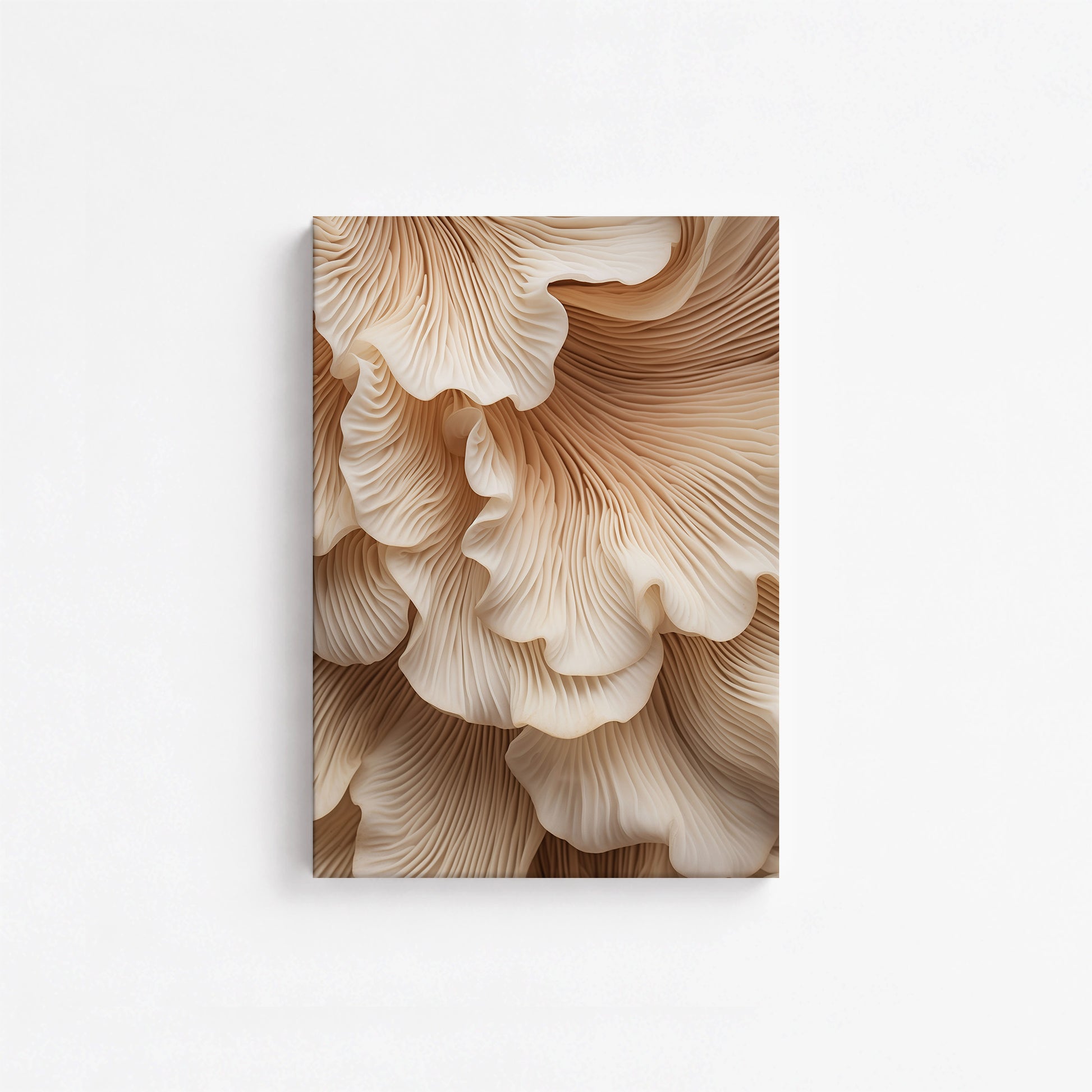 Organic Ripples, 21x30cm Satin Canvas Poster