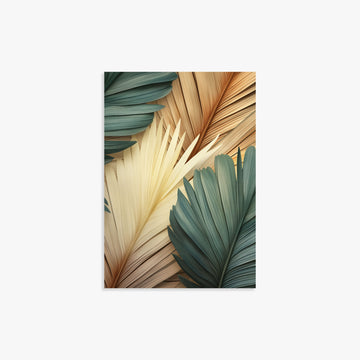 Serene Palms Harmony, 21x30cm Poster Unframed